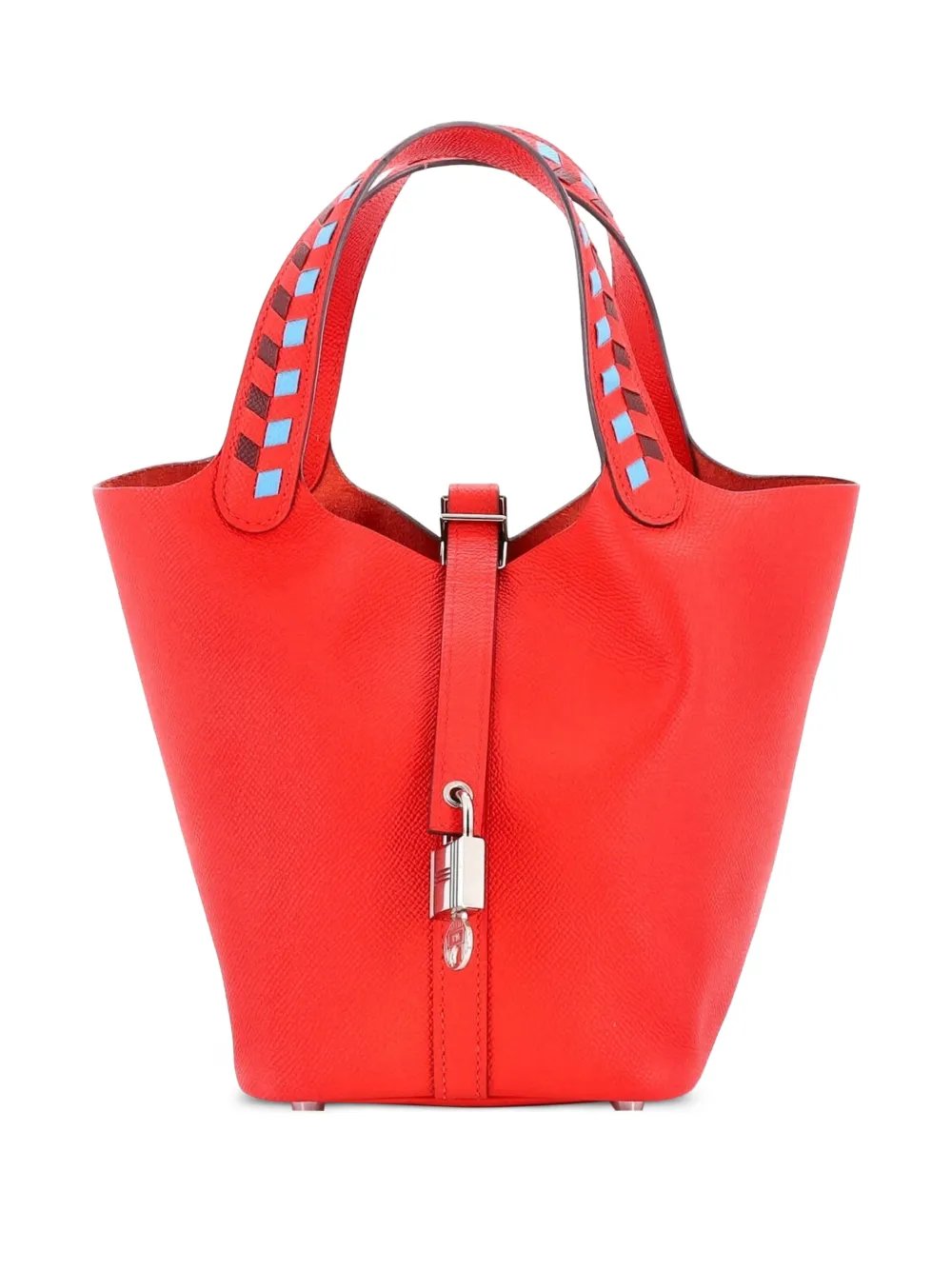 Picotin Lock Bag Tressage Epsom PM bucket bag