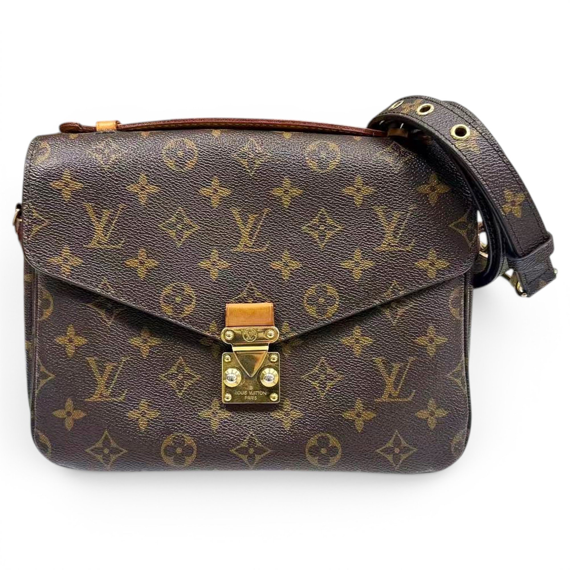 Metis leather crossbody bag