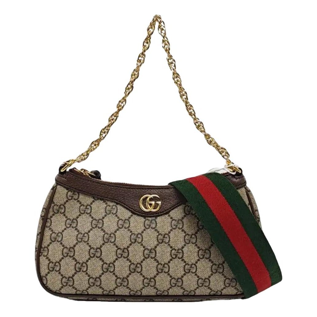 Ophidia leather crossbody bag