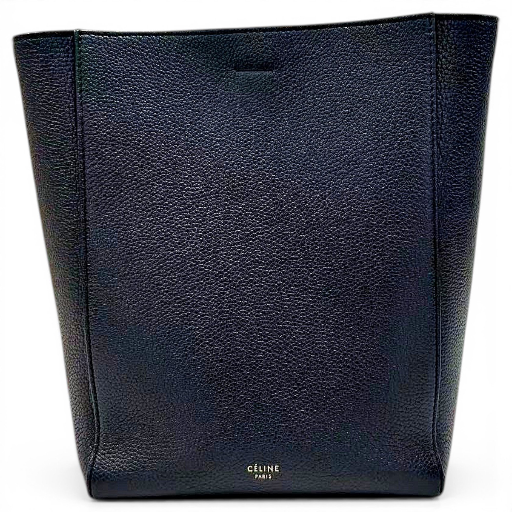 Celine Seau Sangle leather handbag