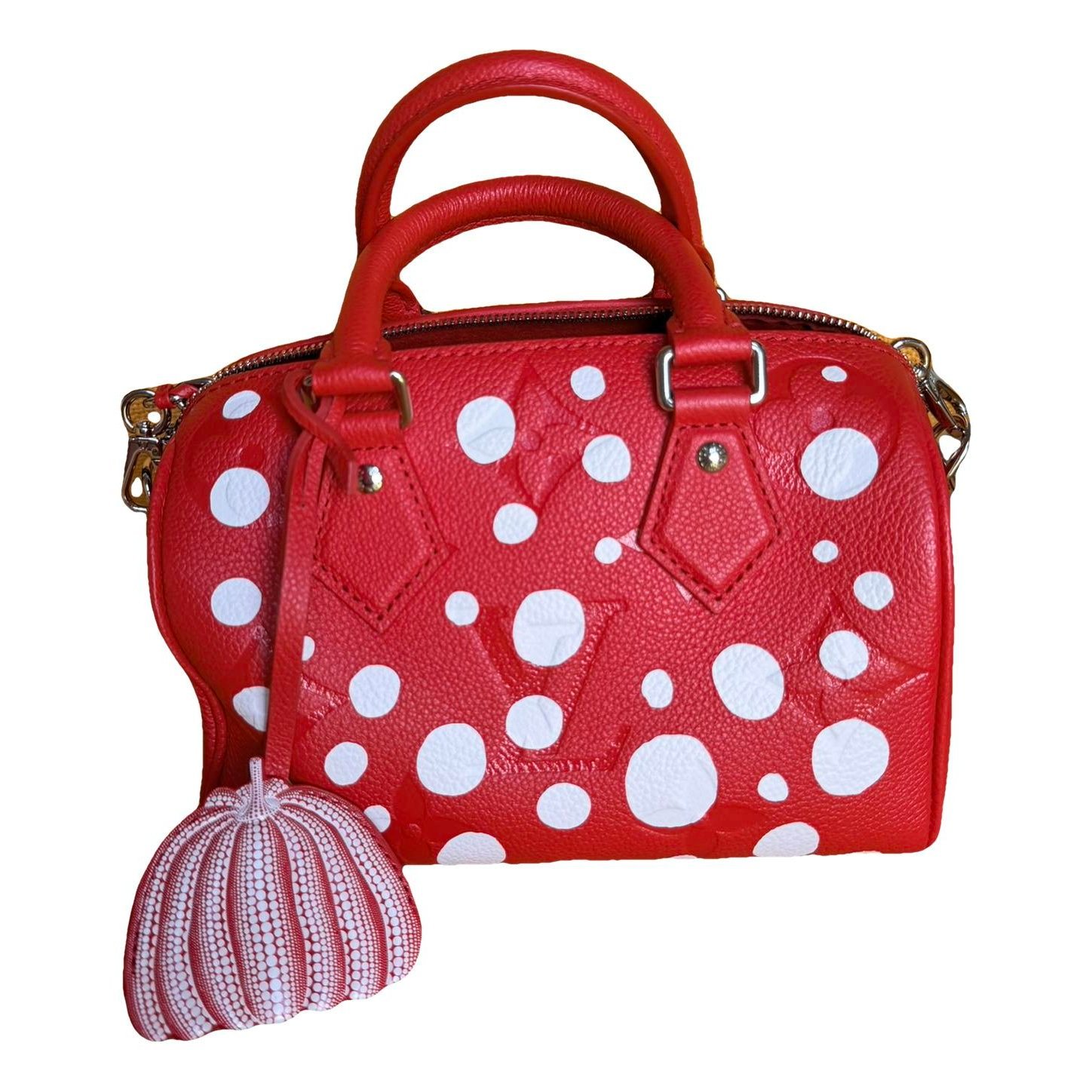 Nano Speedy / Mini HL leather crossbody bag