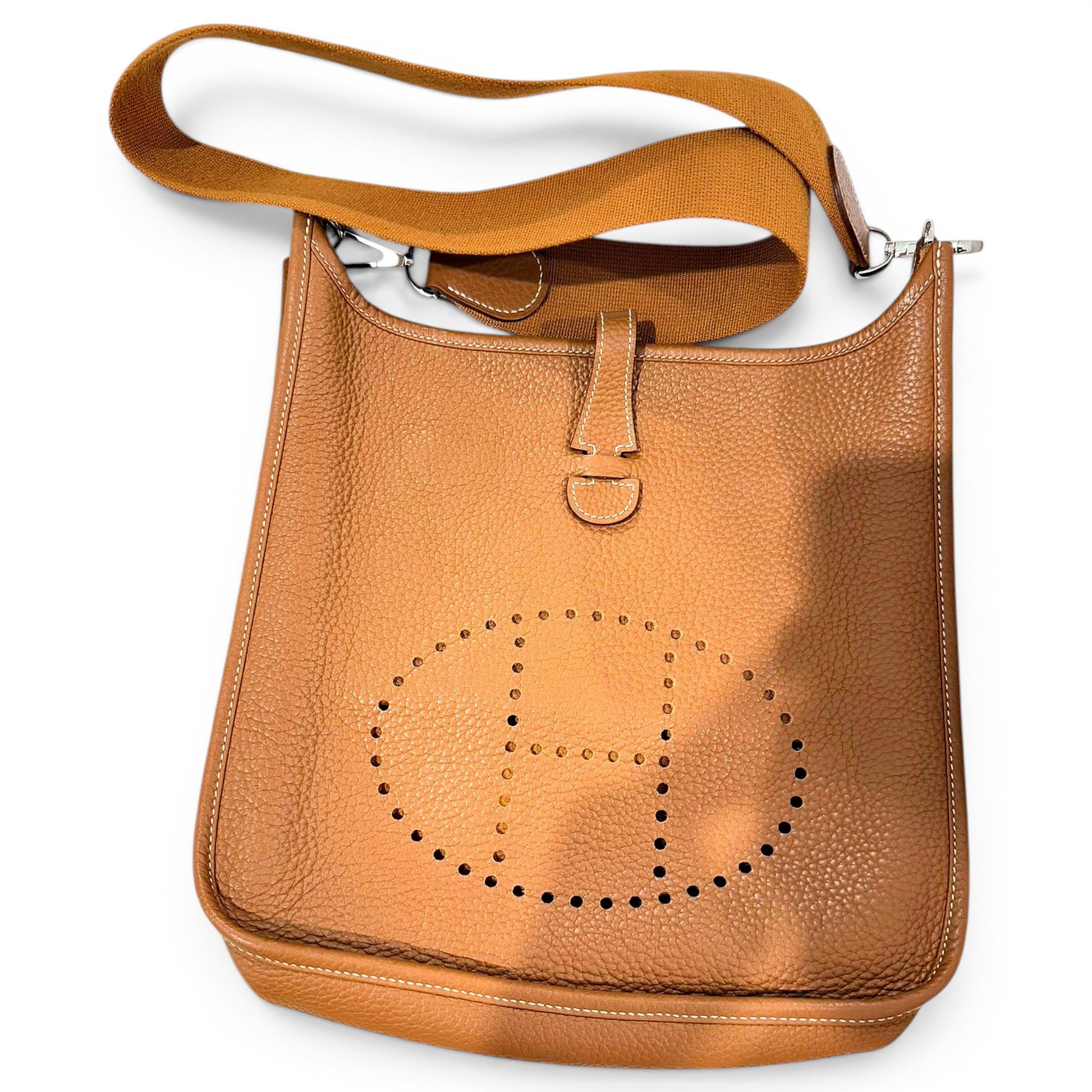 Evelyne leather crossbody bag