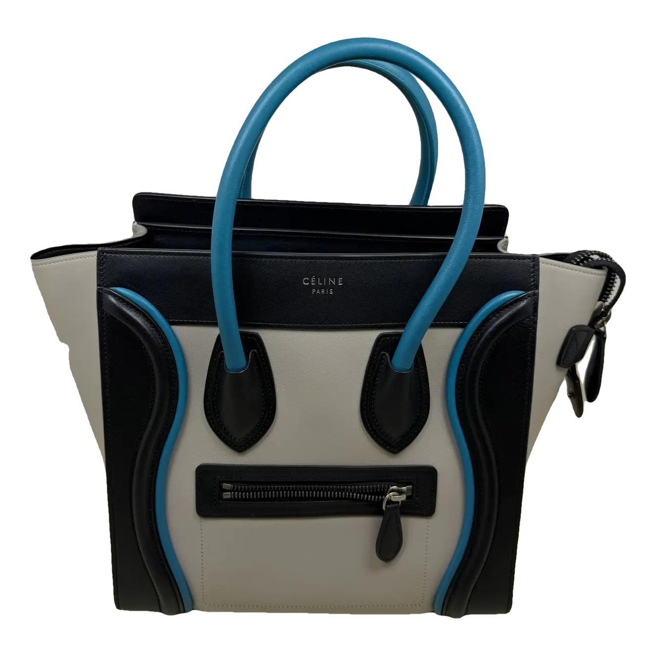 Luggage leather handbag