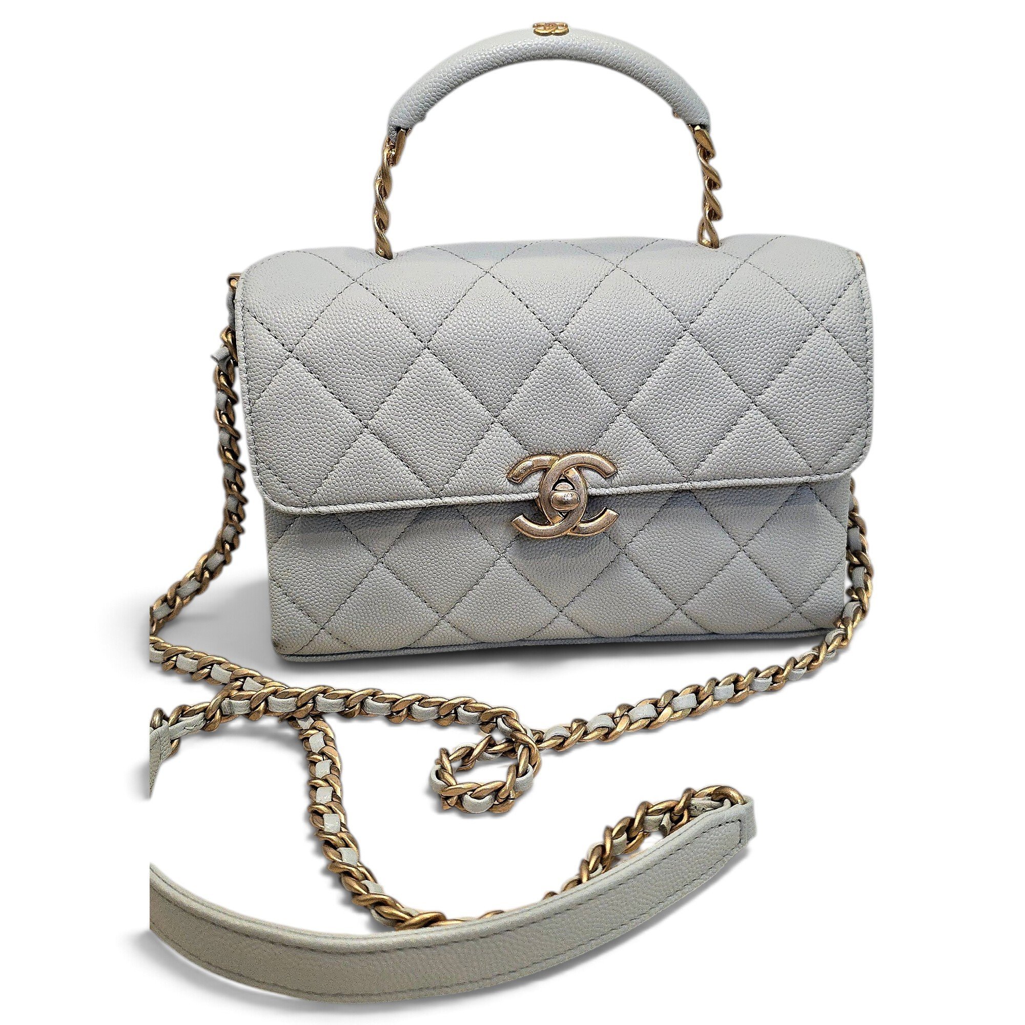 Timeless Classique Top Handle leather bag