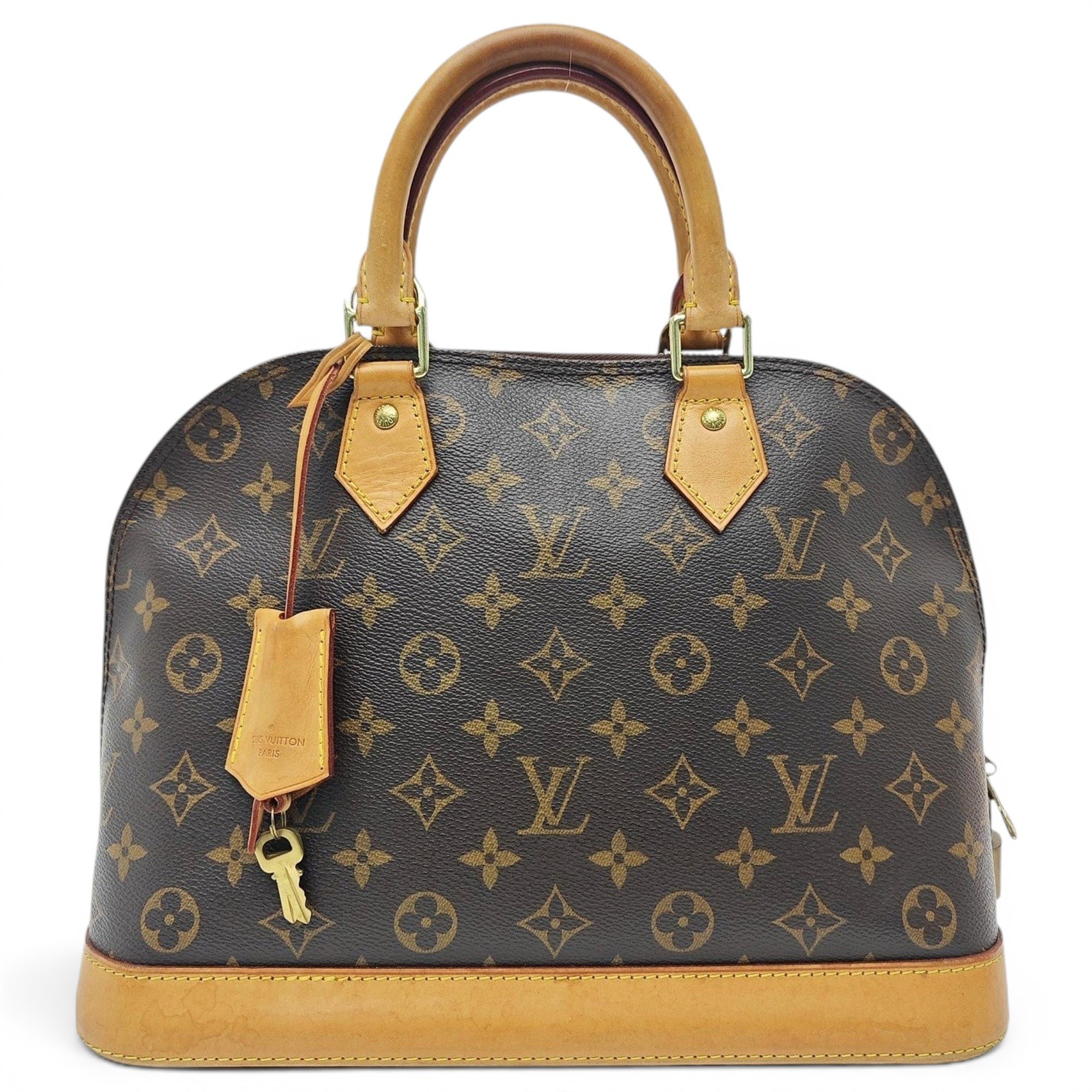 Alma leather handbag