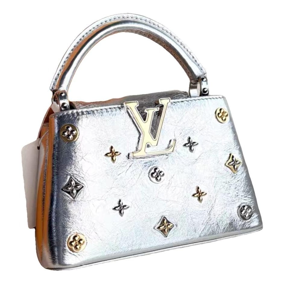 Capucines leather handbag