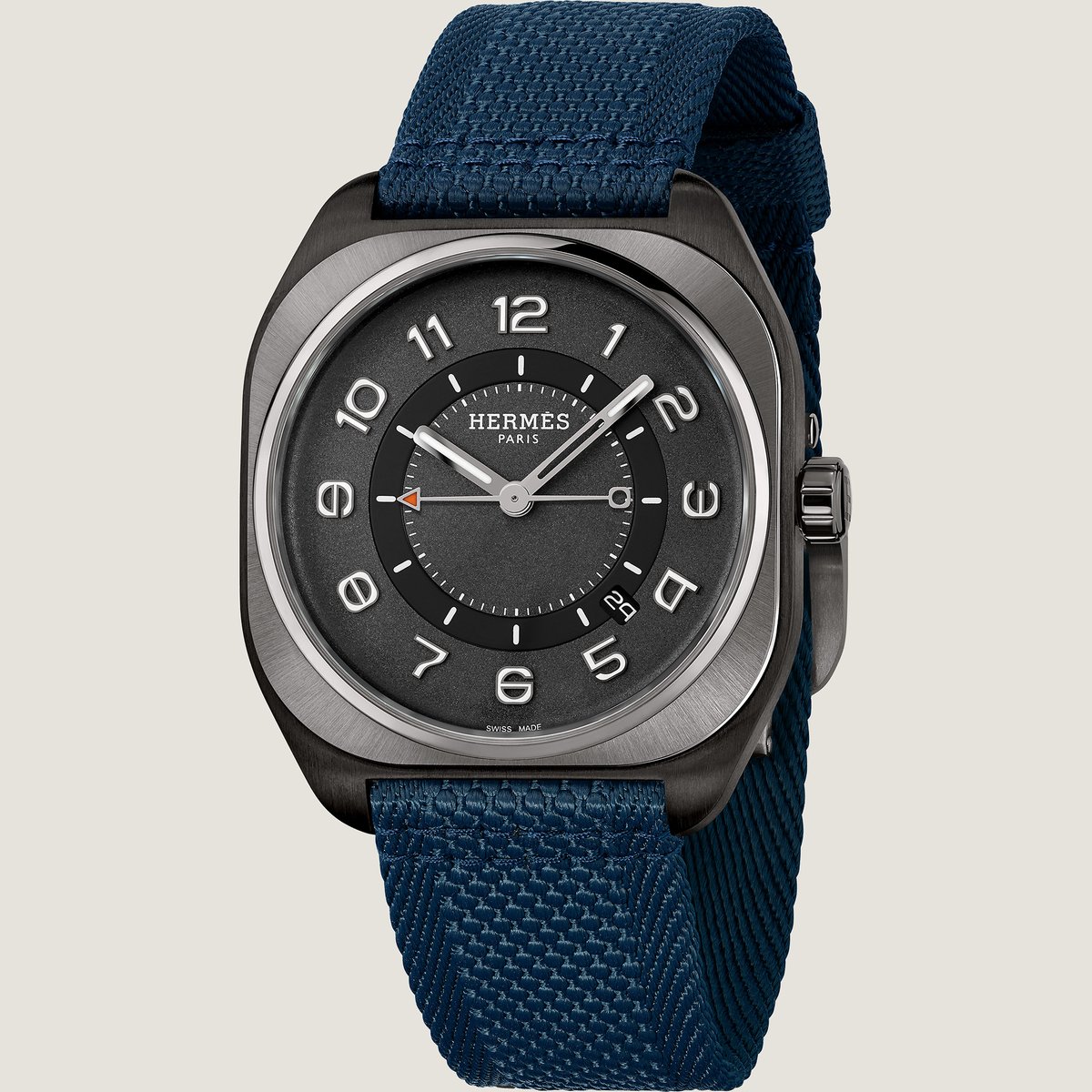 Sans Coloris Hermès H08 Watch, 42 mm