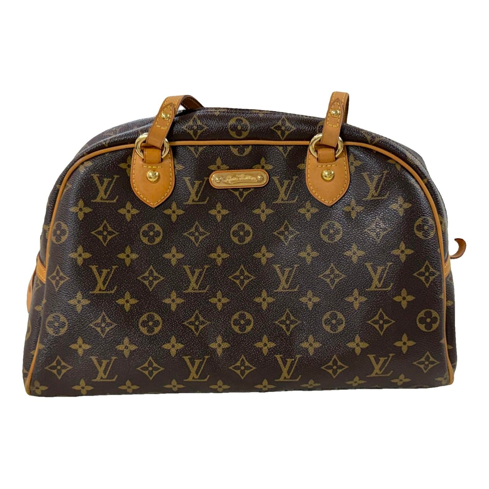 Montorgueil leather handbag