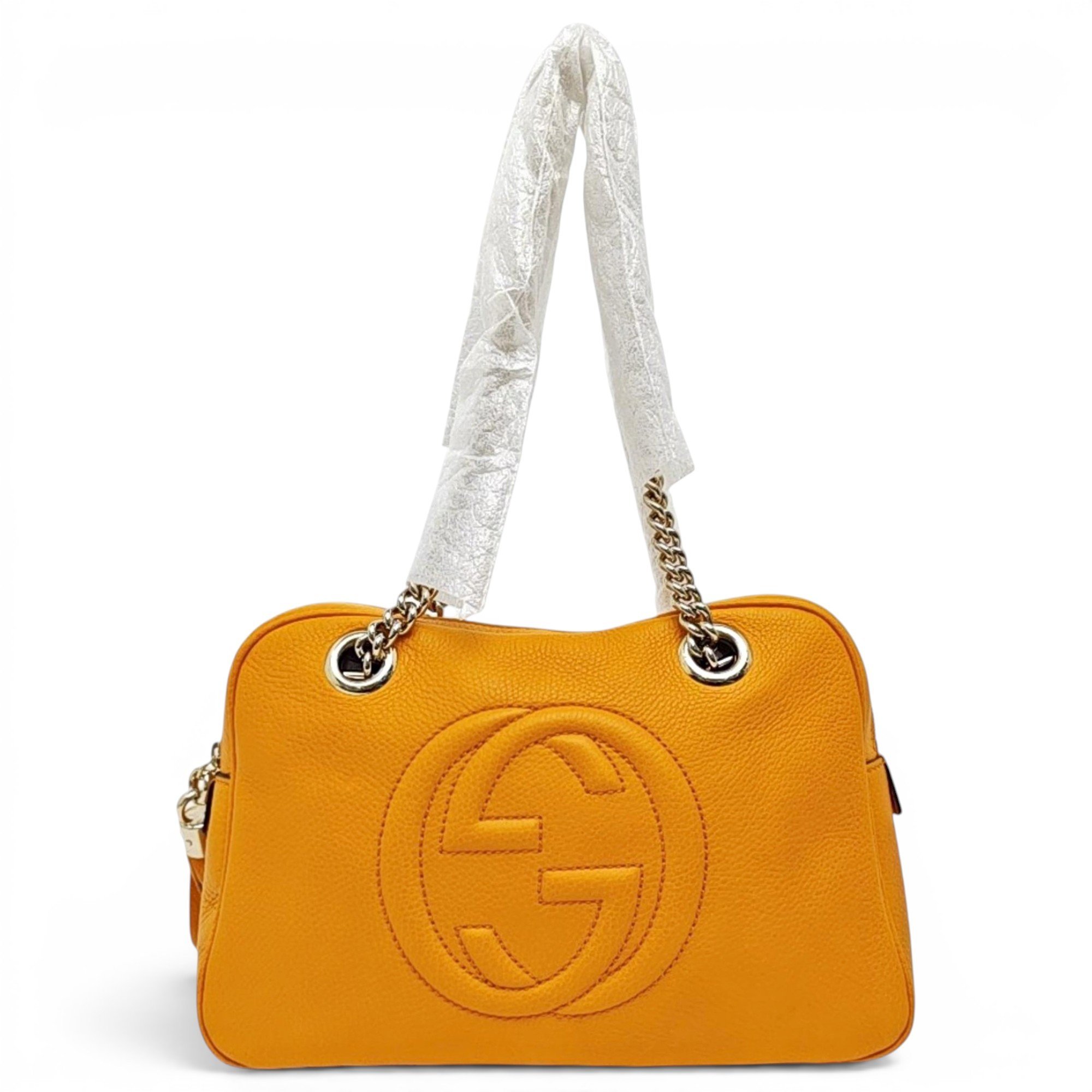 Soho Double Chain leather handbag