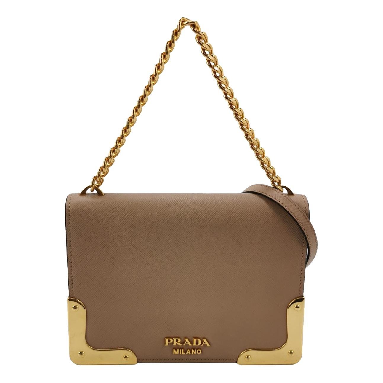 Leather crossbody bag