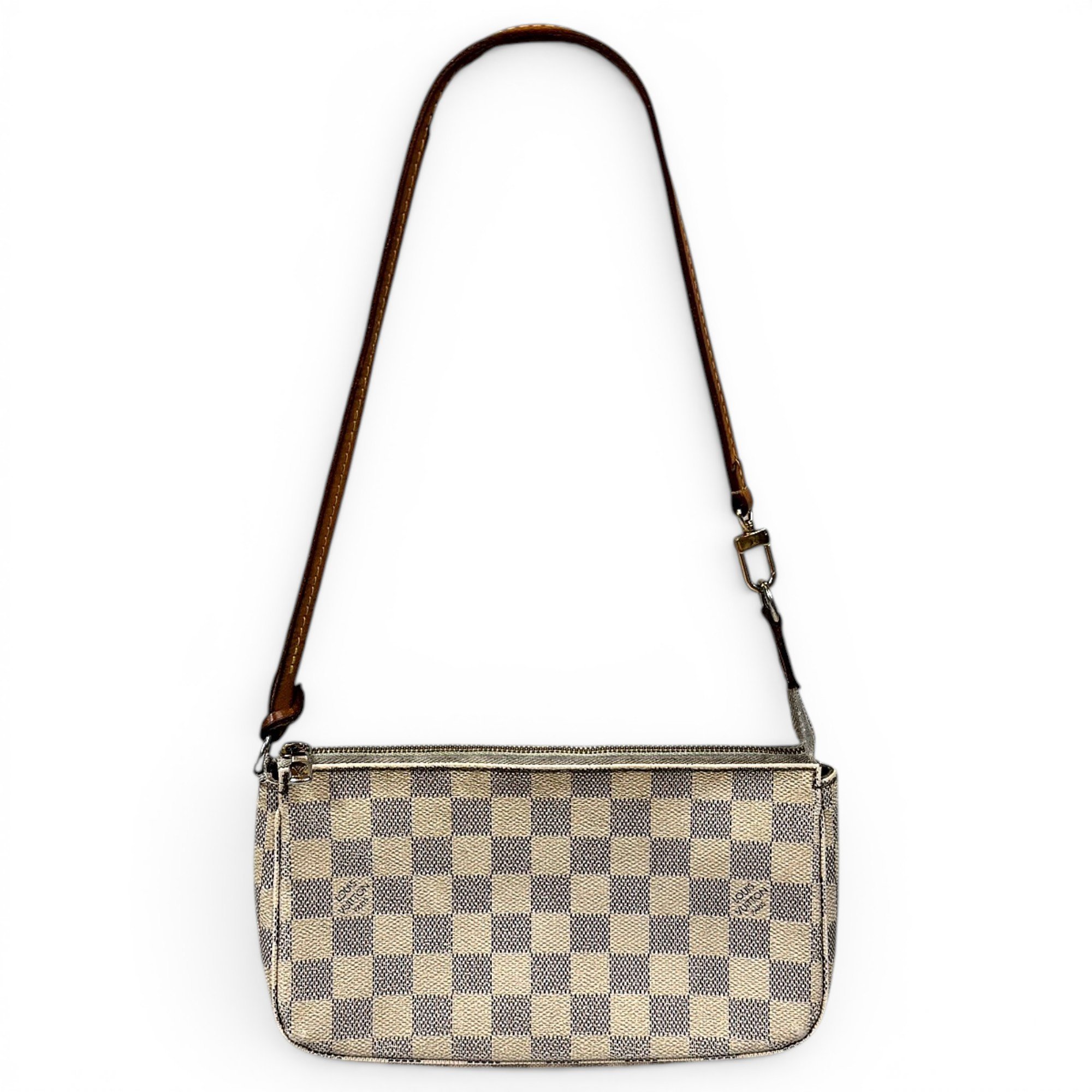 Pochette Accessoire leather handbag