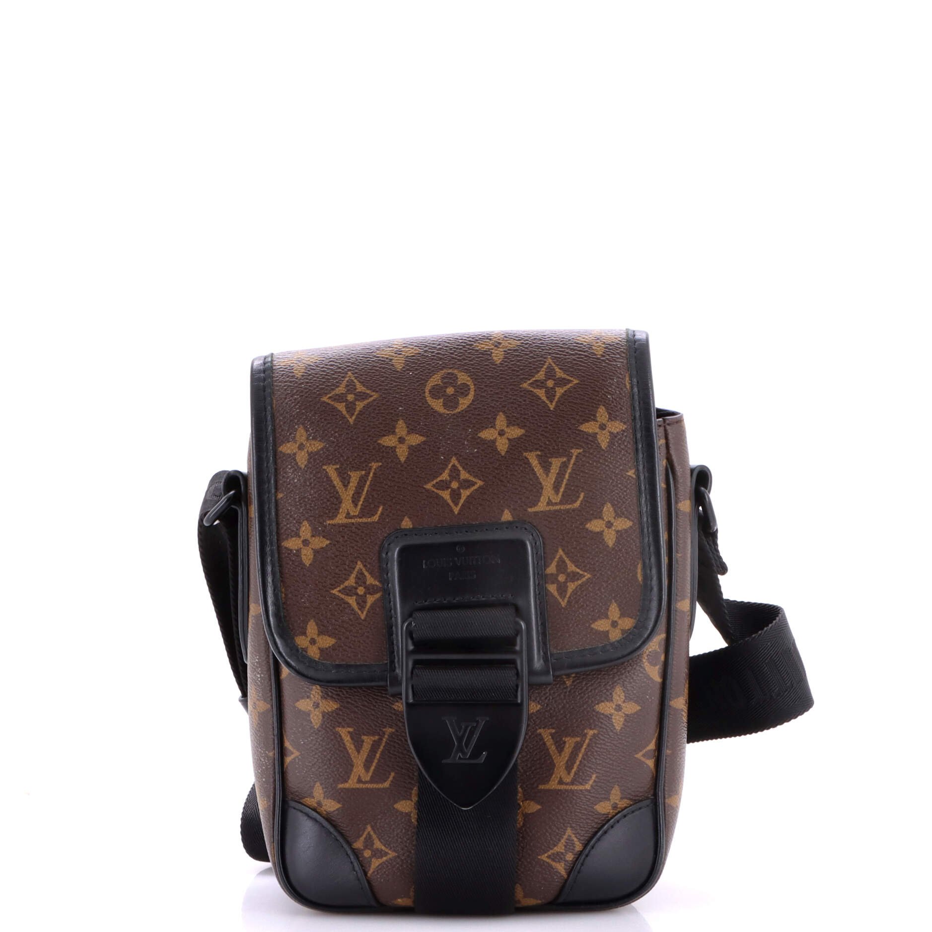 Archy Messenger Bag Macassar Monogram Canvas PM