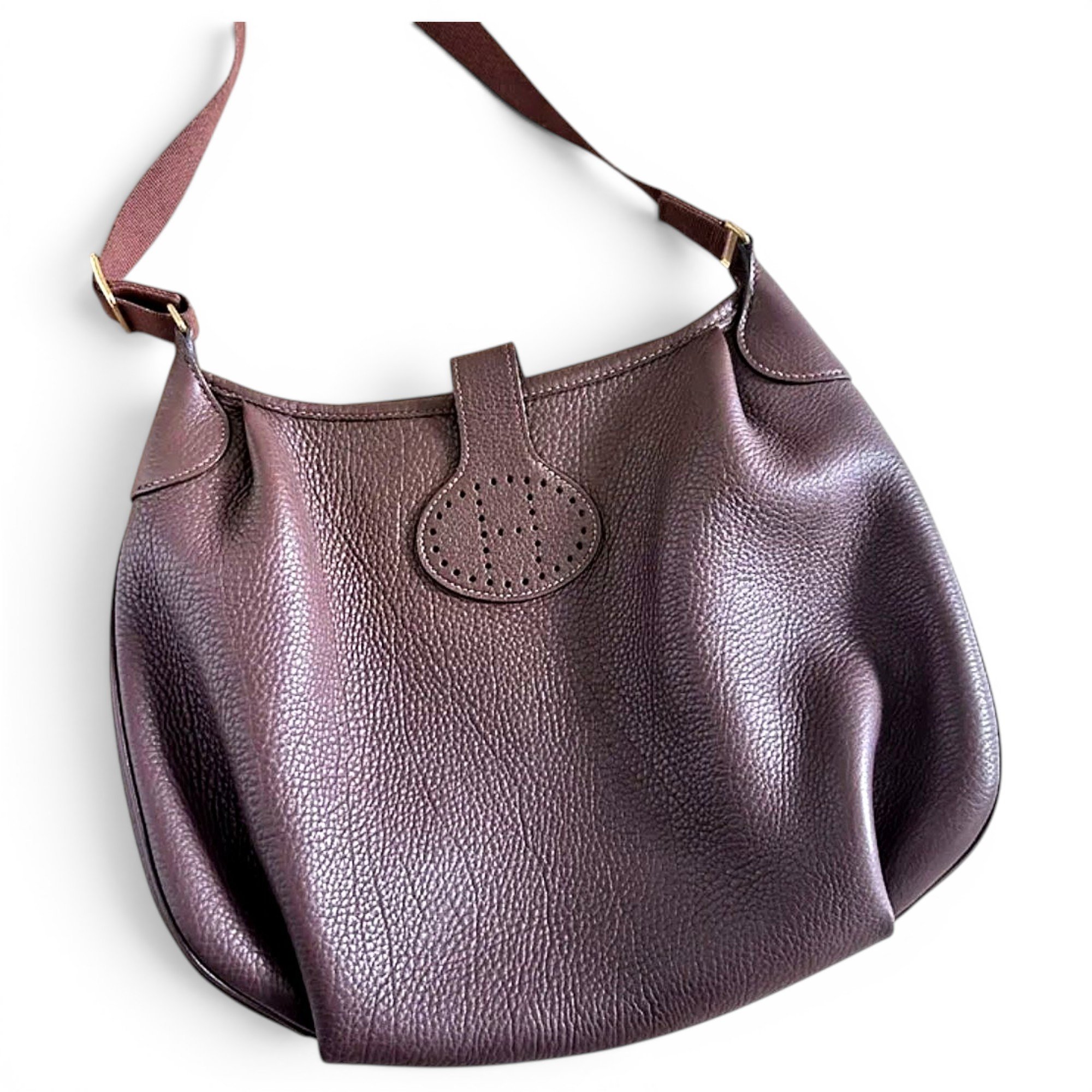 Leather crossbody bag