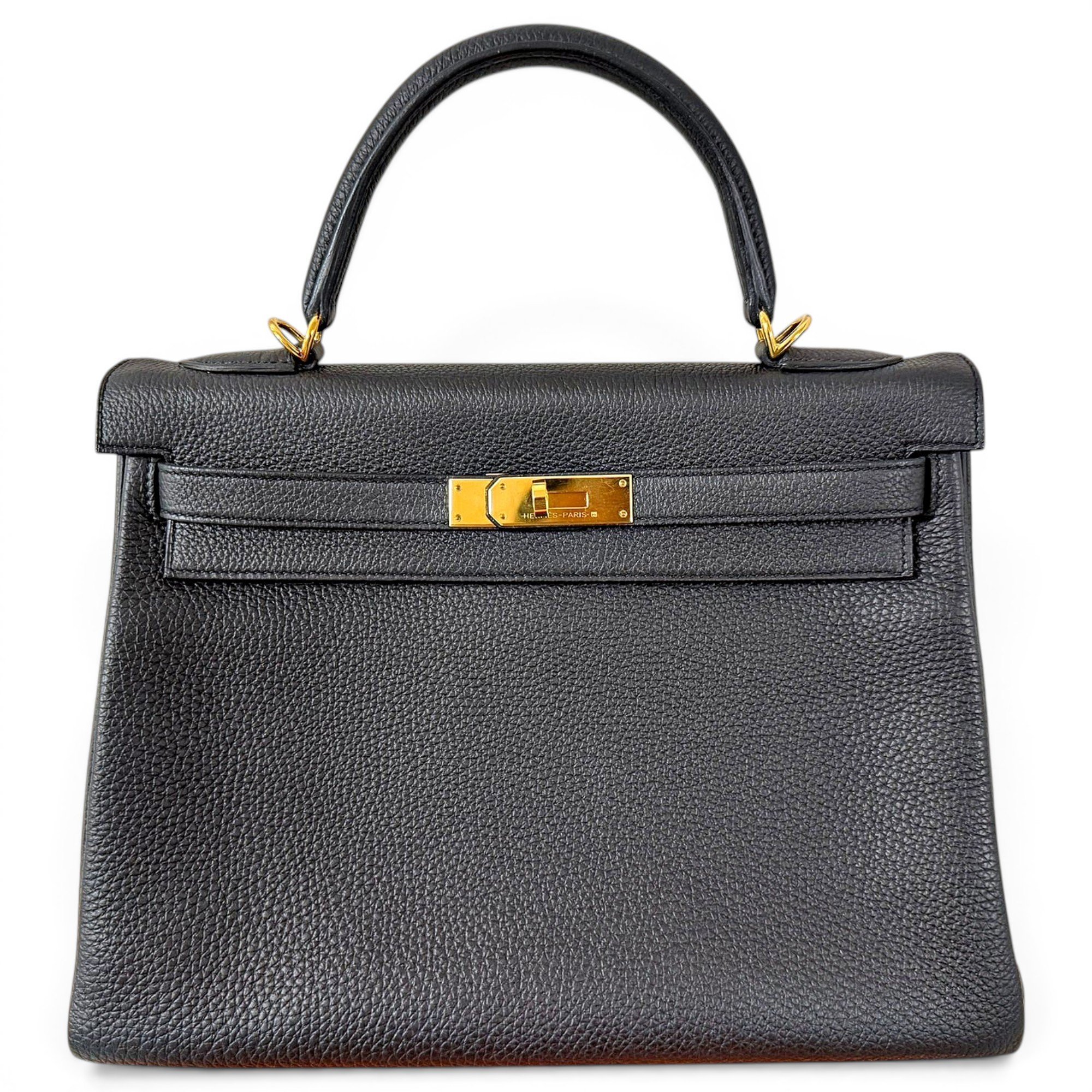 Kelly 32 leather handbag