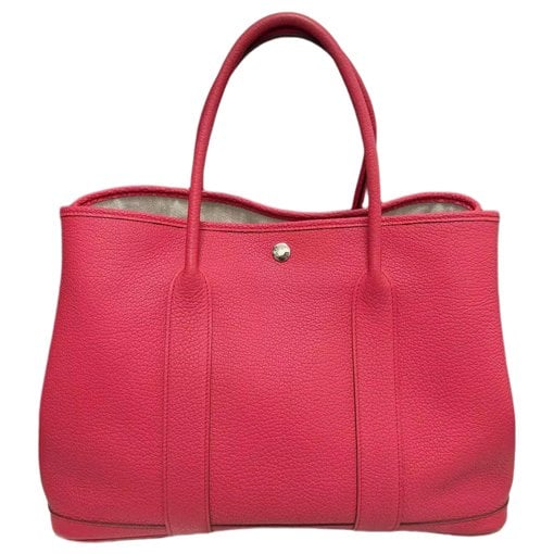 Garden Party leather handbag