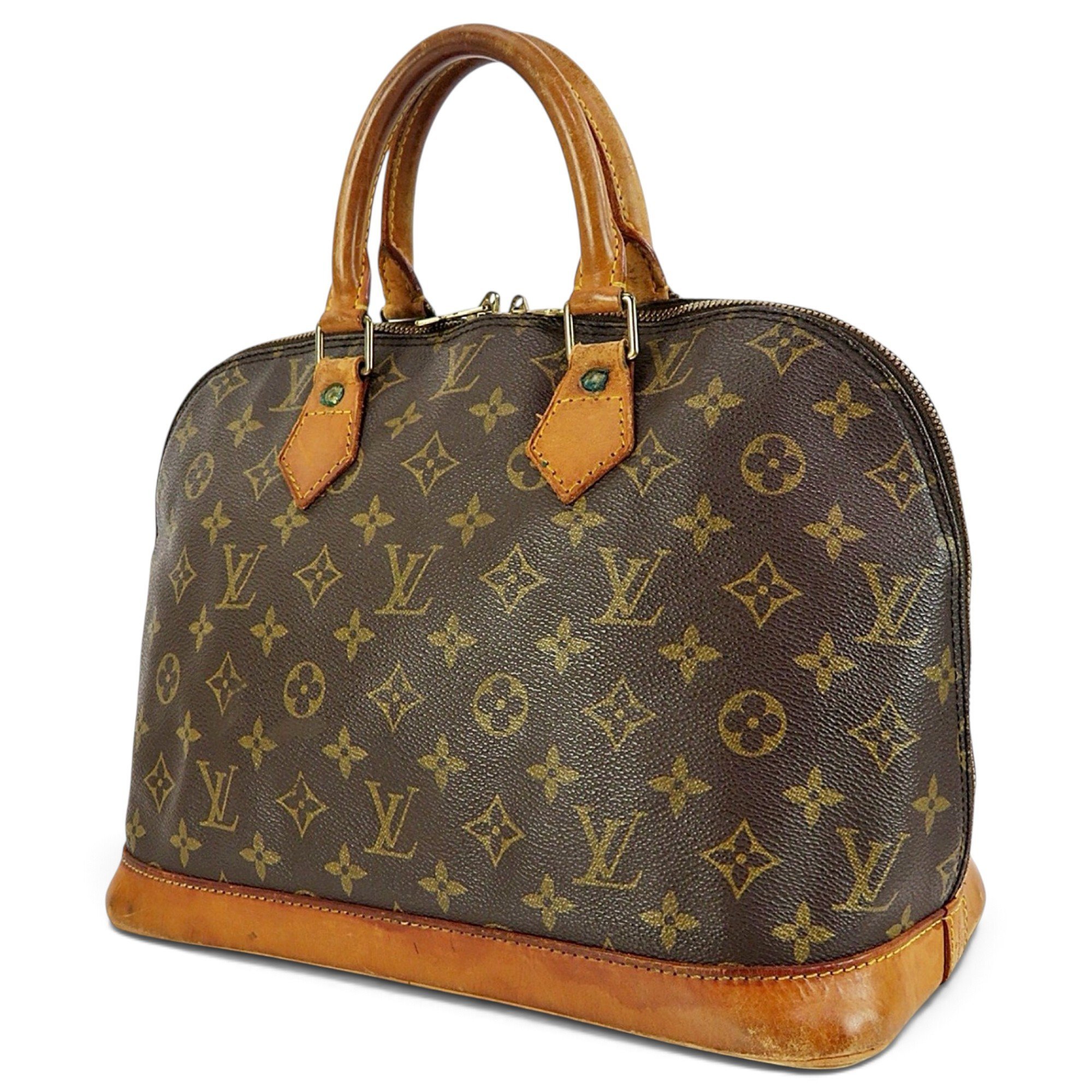 Alma leather handbag