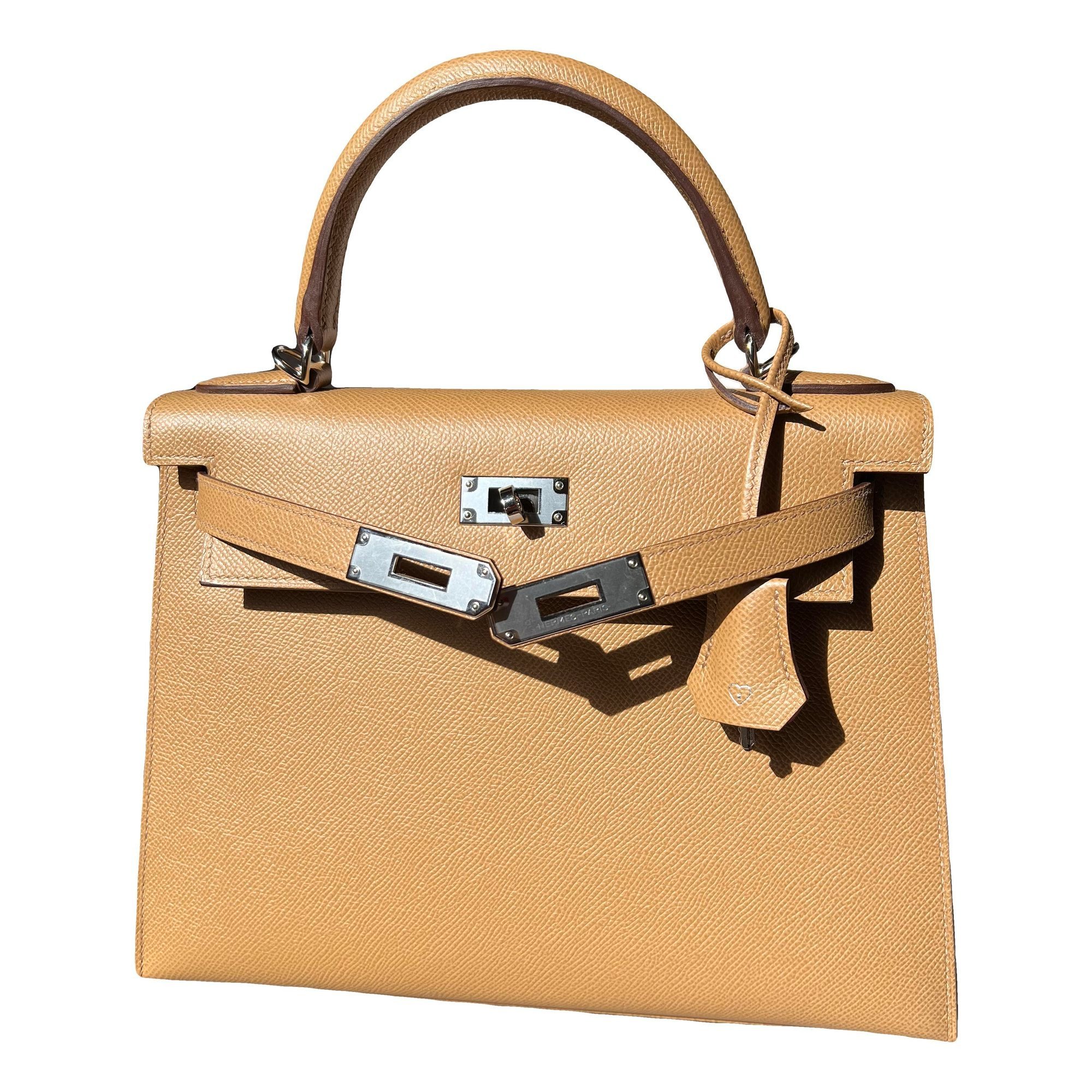 Kelly 28 leather handbag