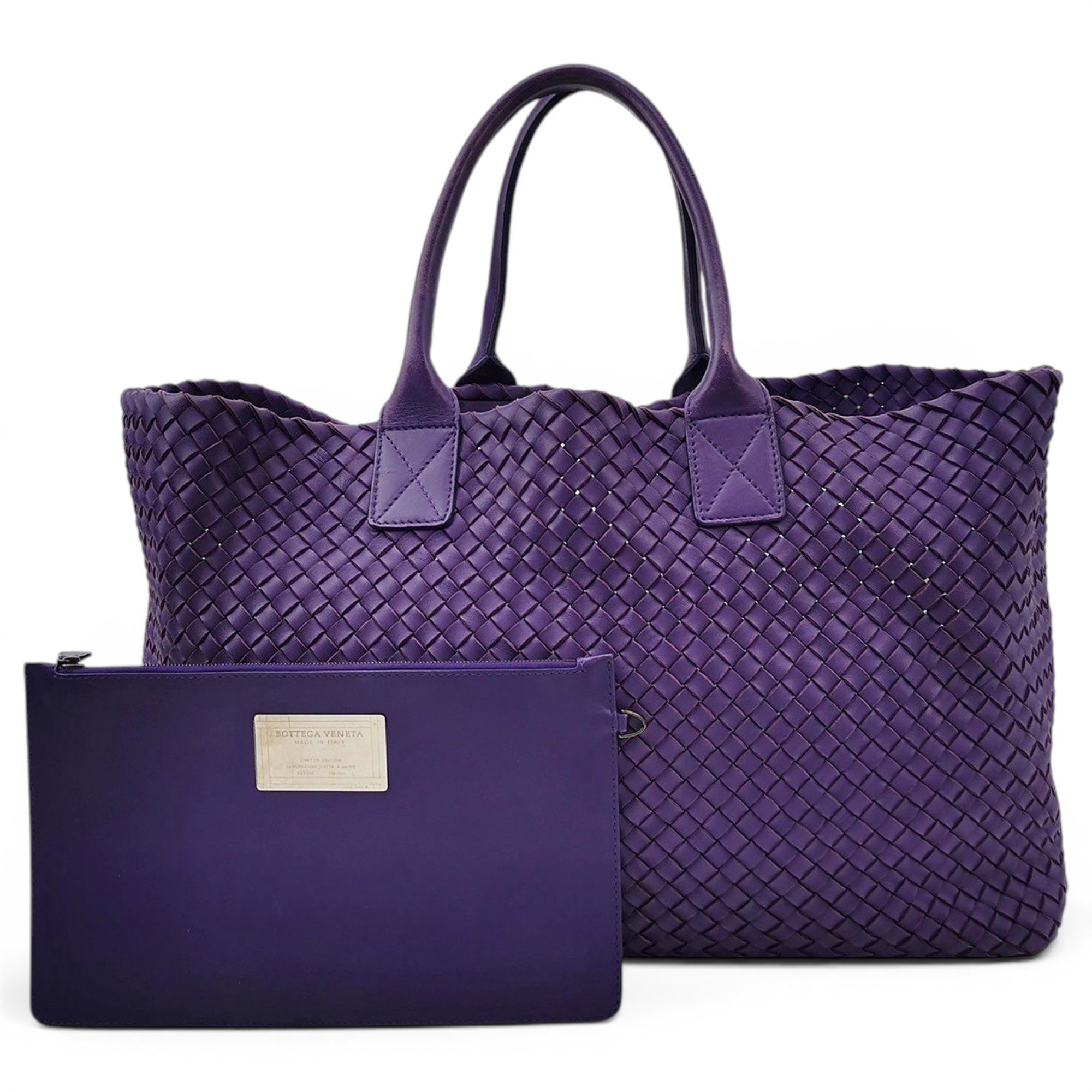 Cabat leather tote