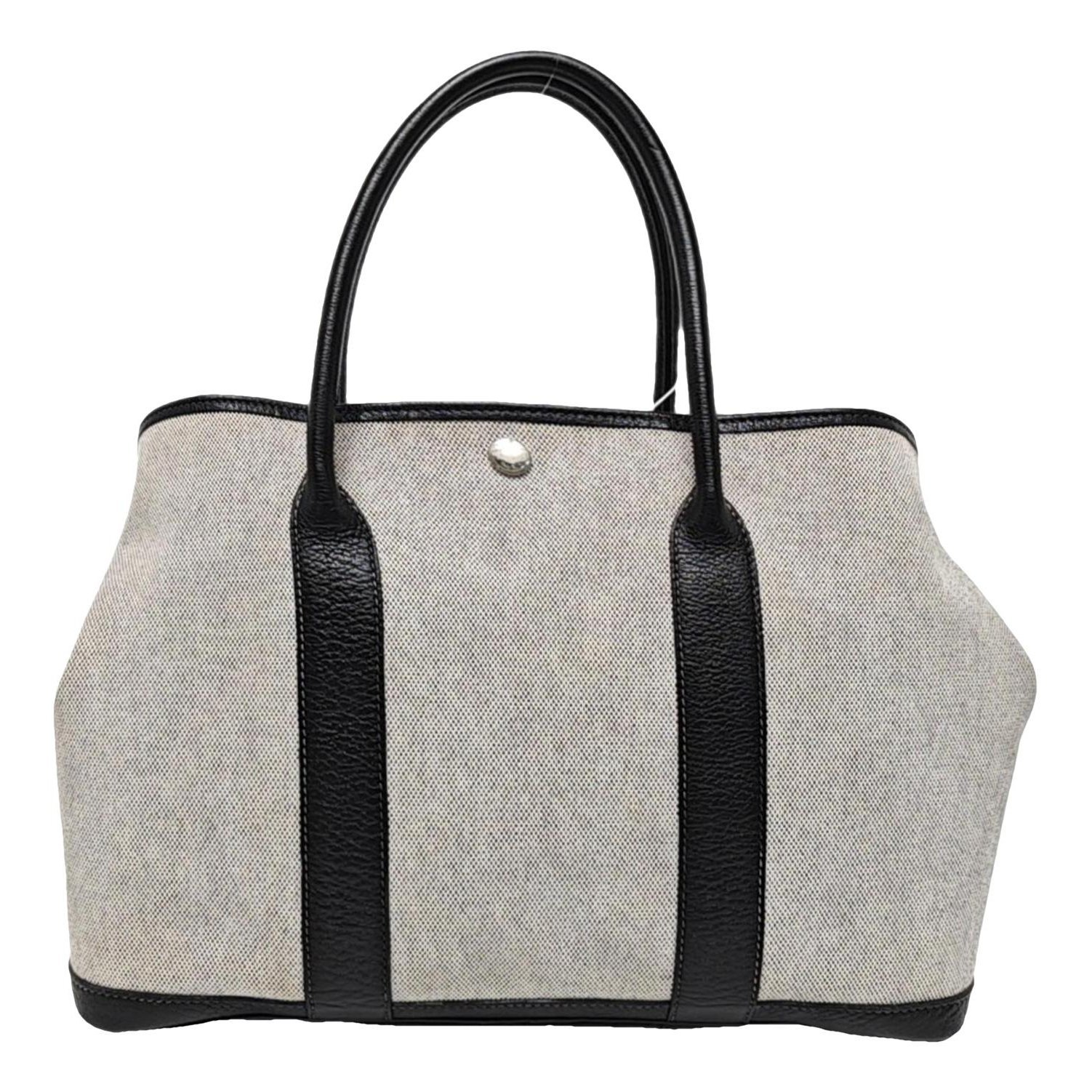 Hermes Garden Party Handbag White