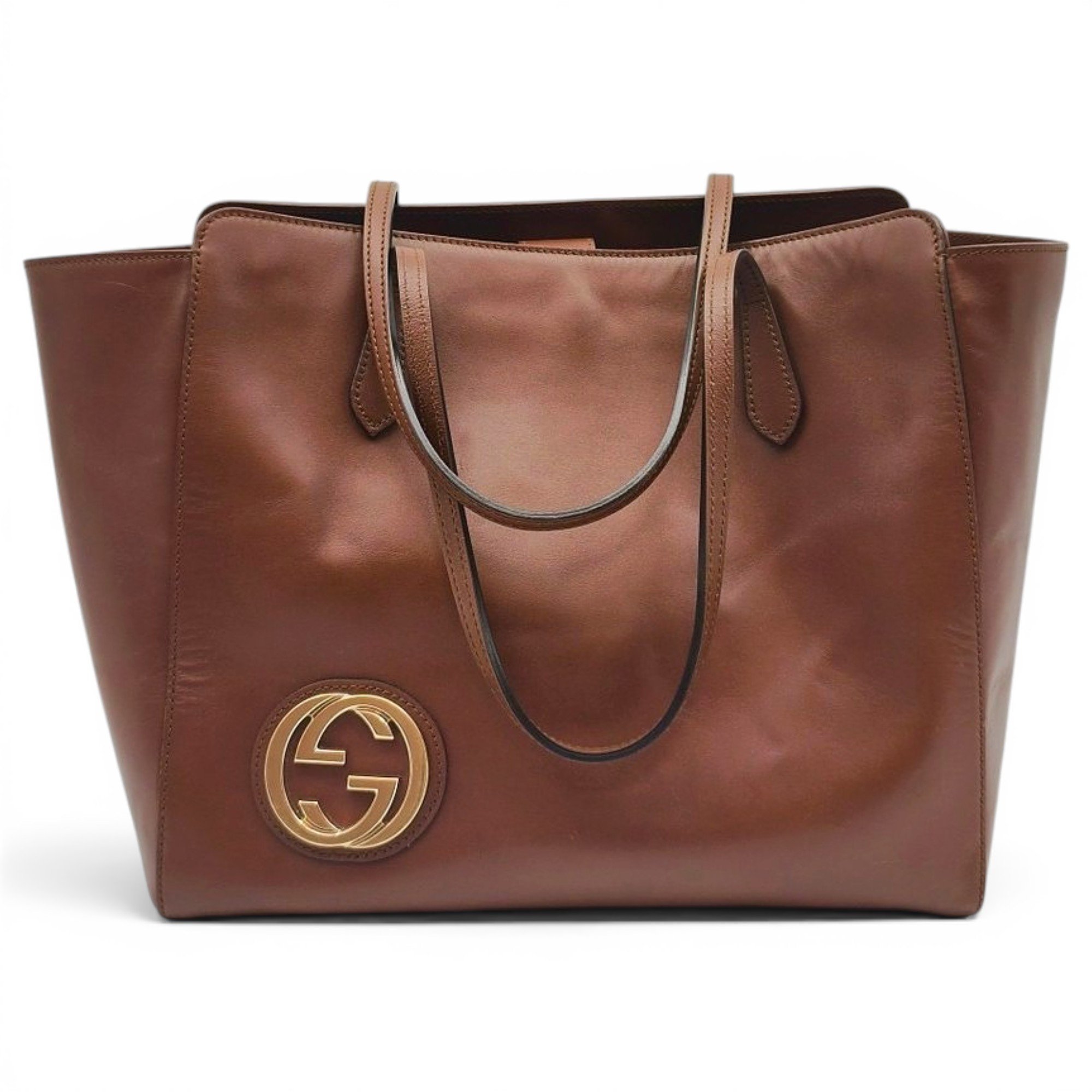 Leather handbag