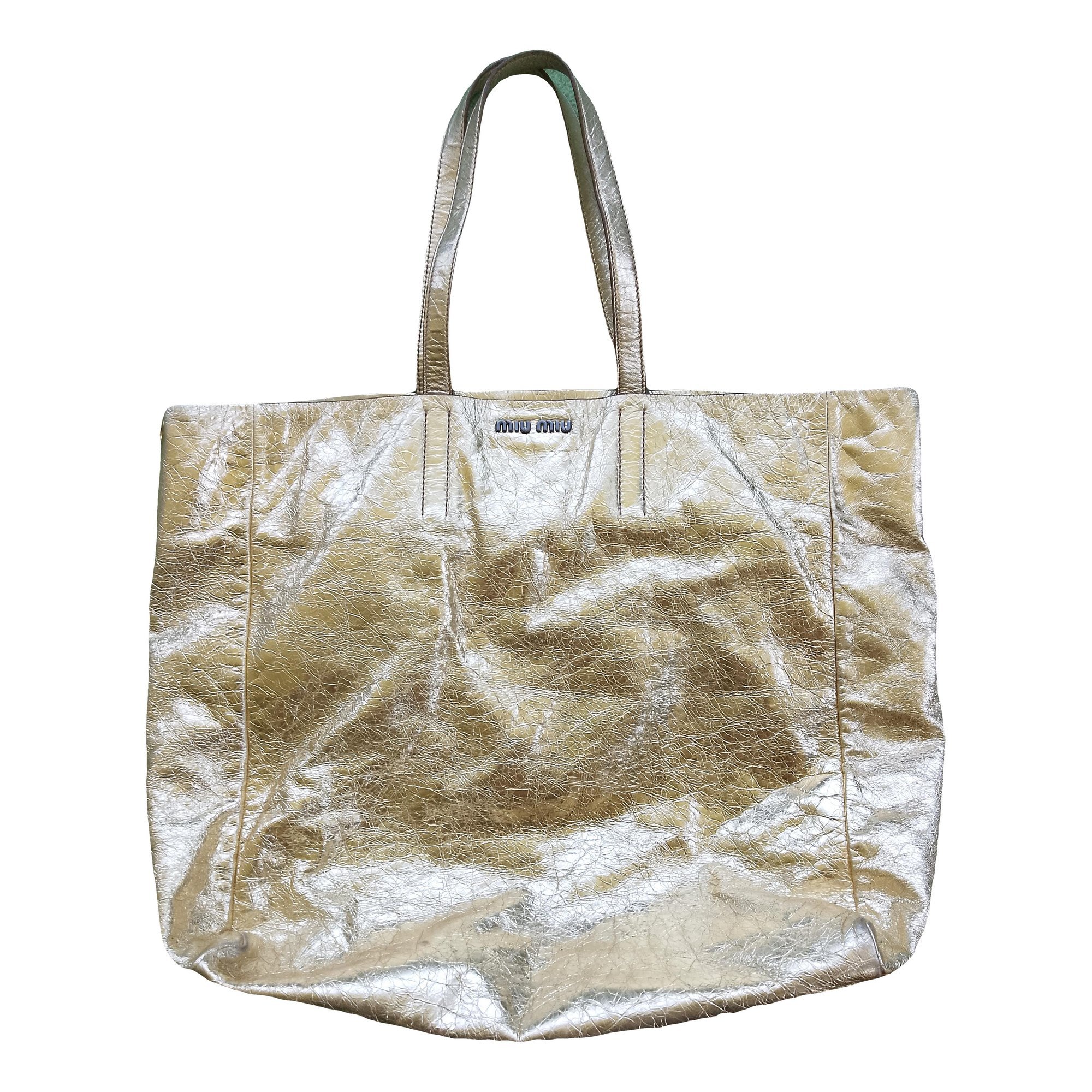 Miu Miu Leather tote