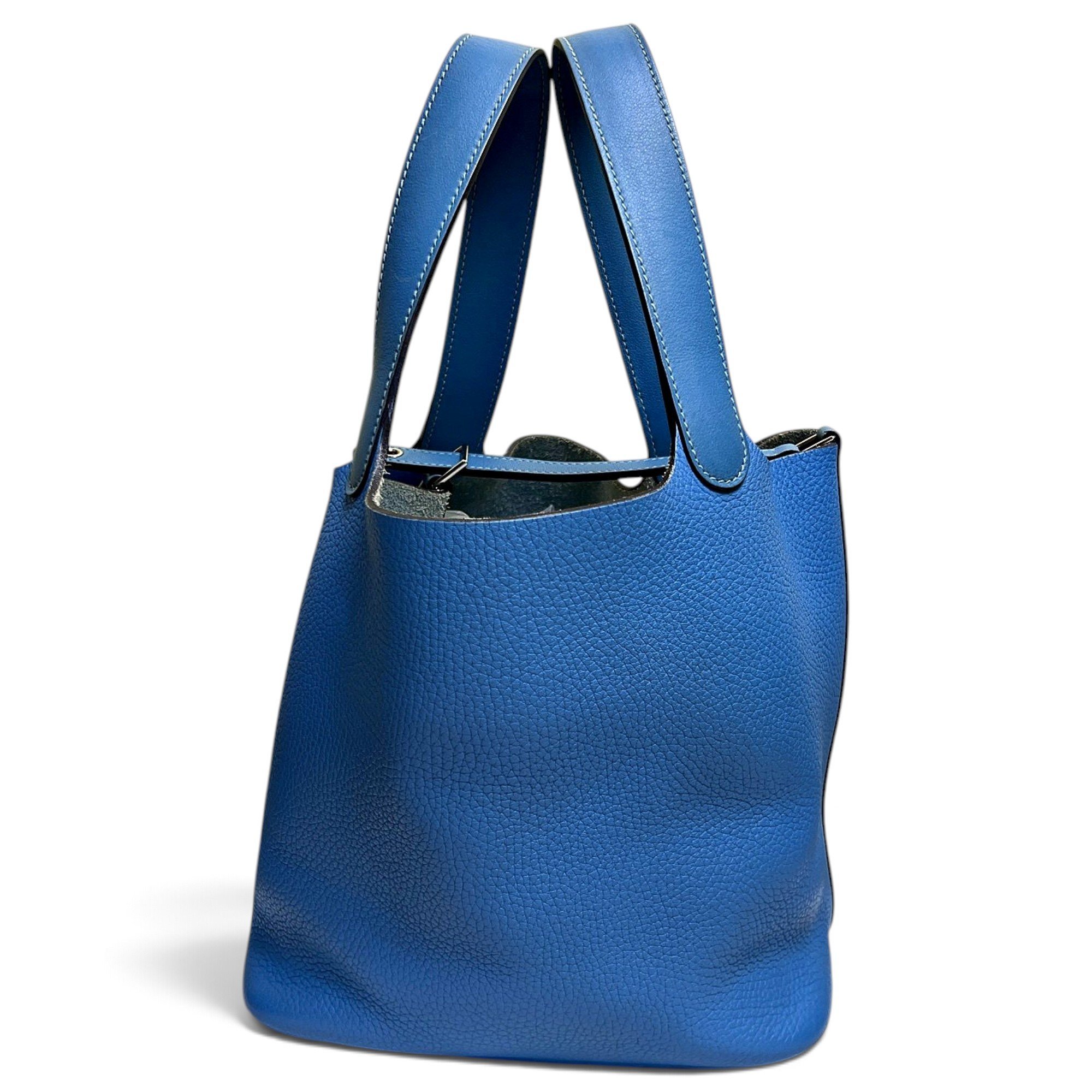 Picotin leather handbag