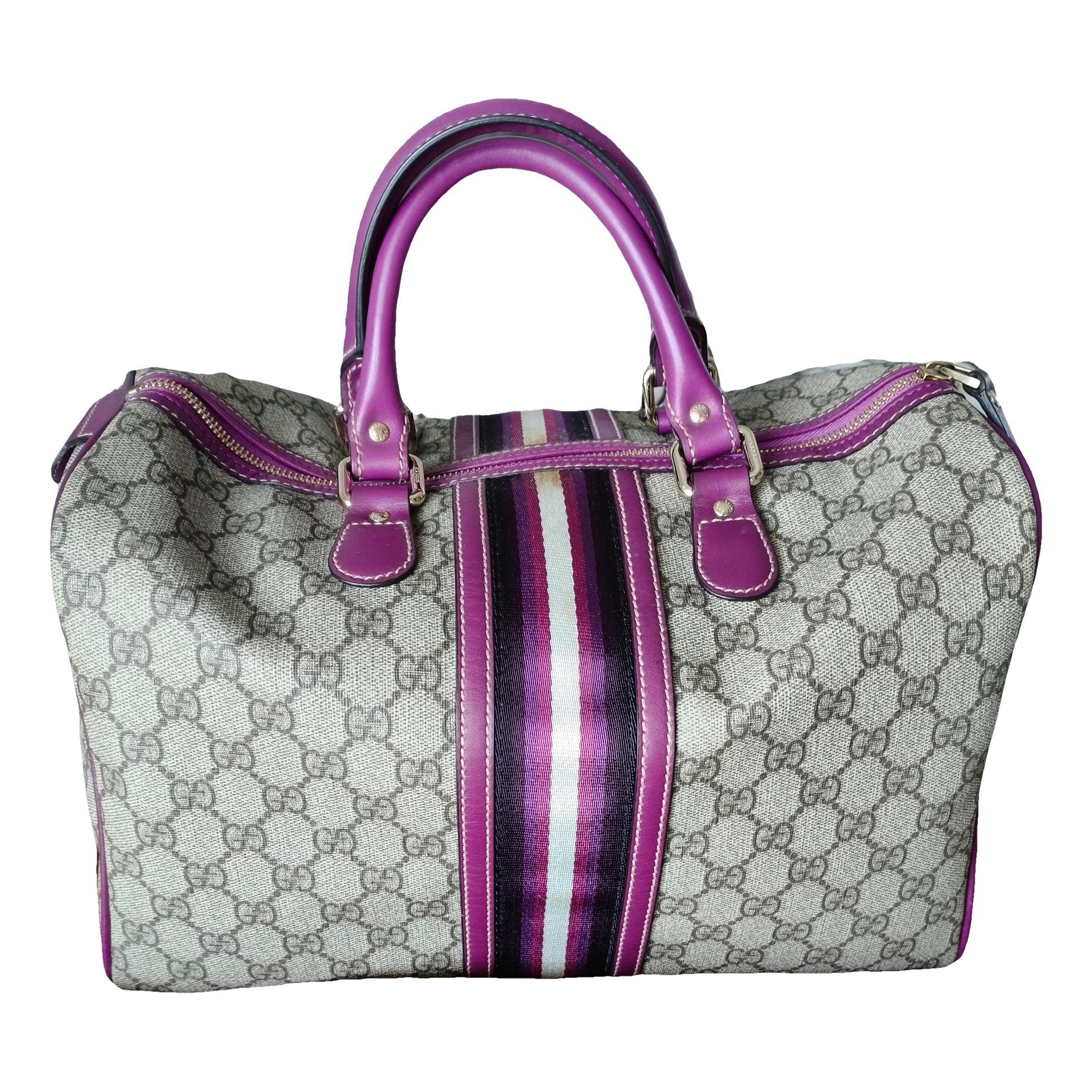 Boston leather handbag