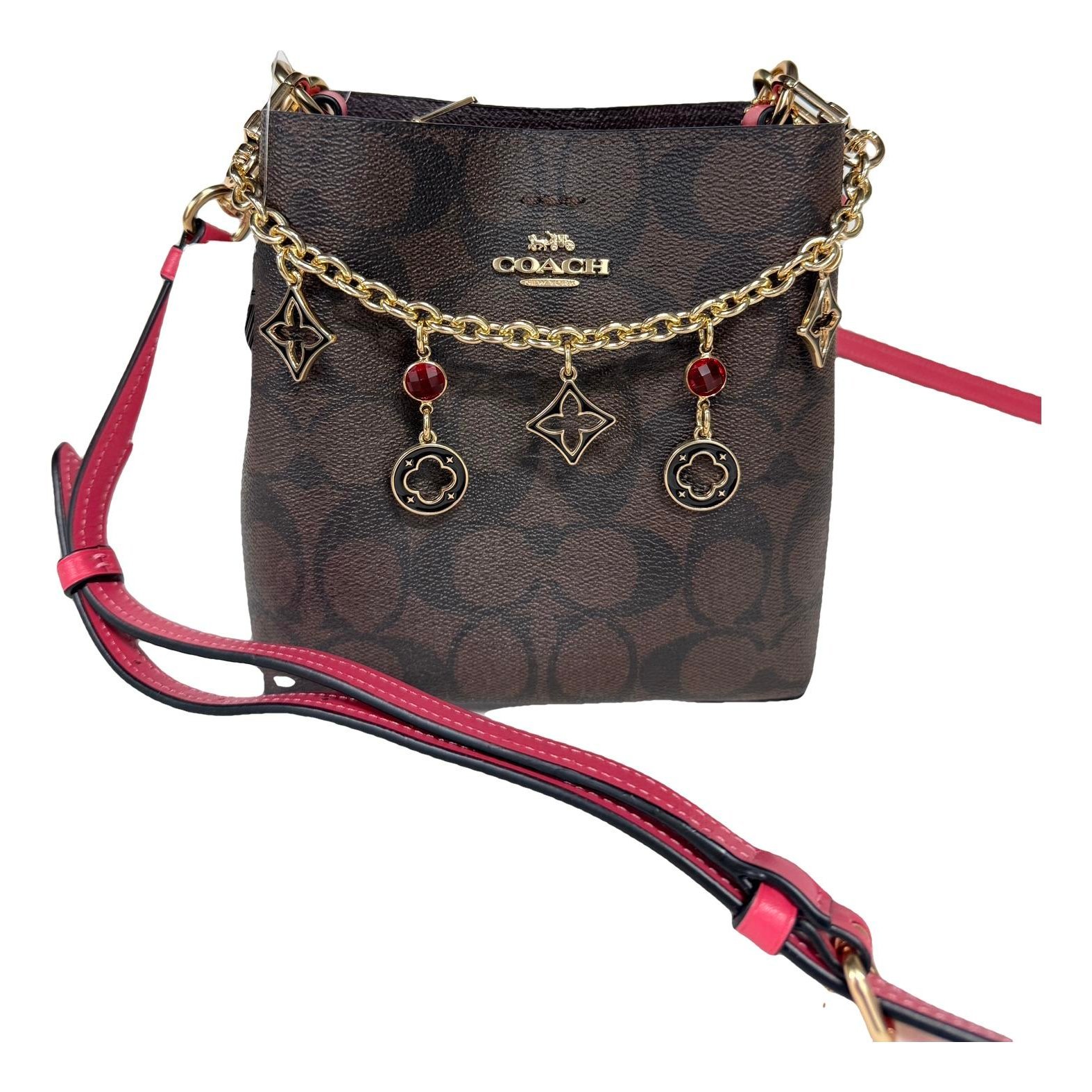 Leather crossbody bag