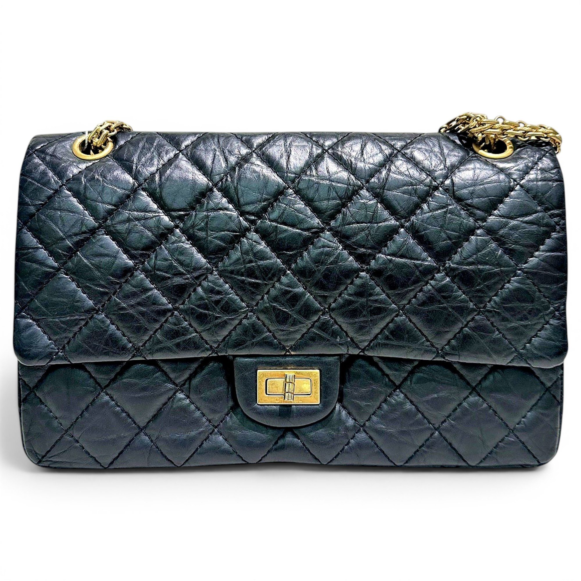 2.55 leather handbag