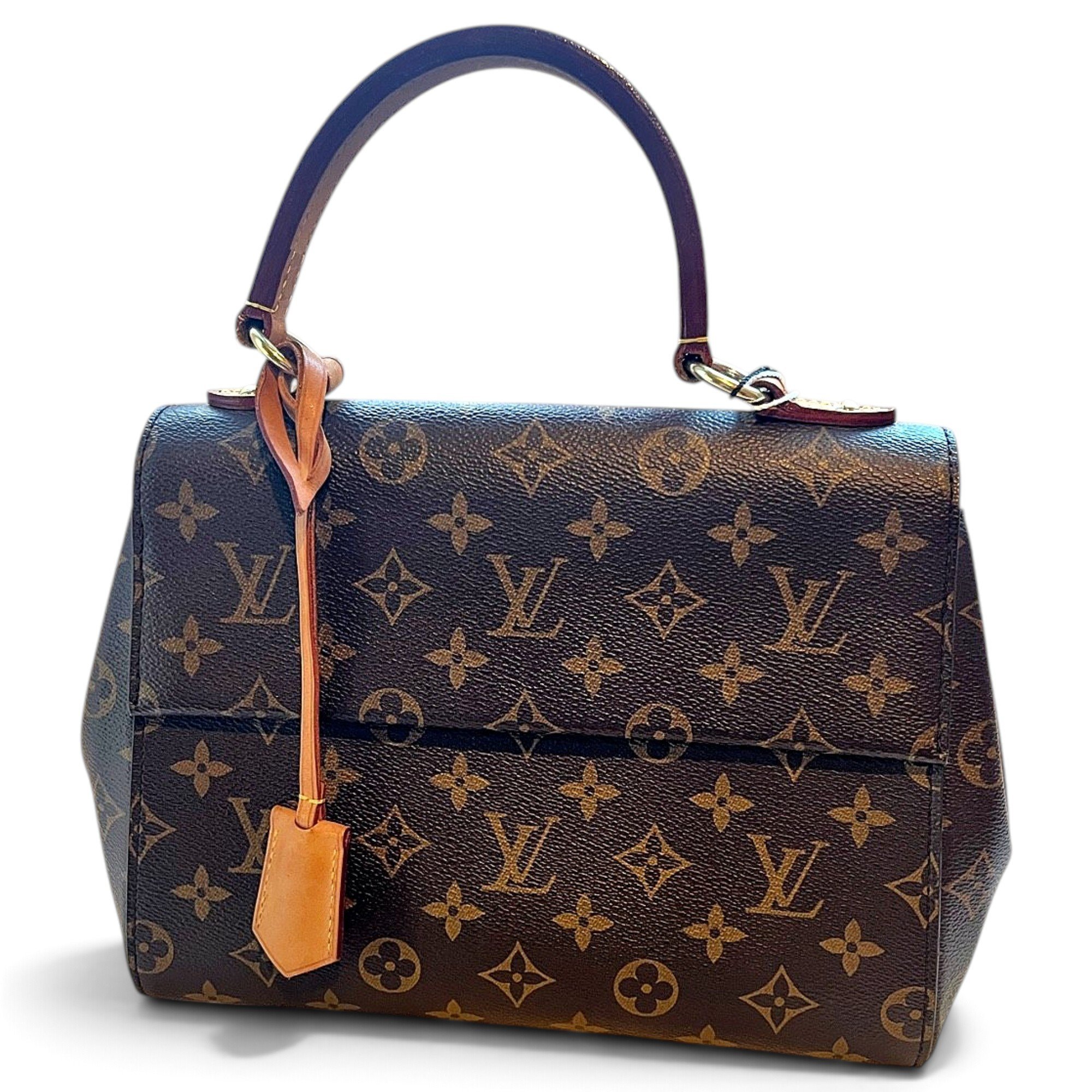 Cluny leather handbag