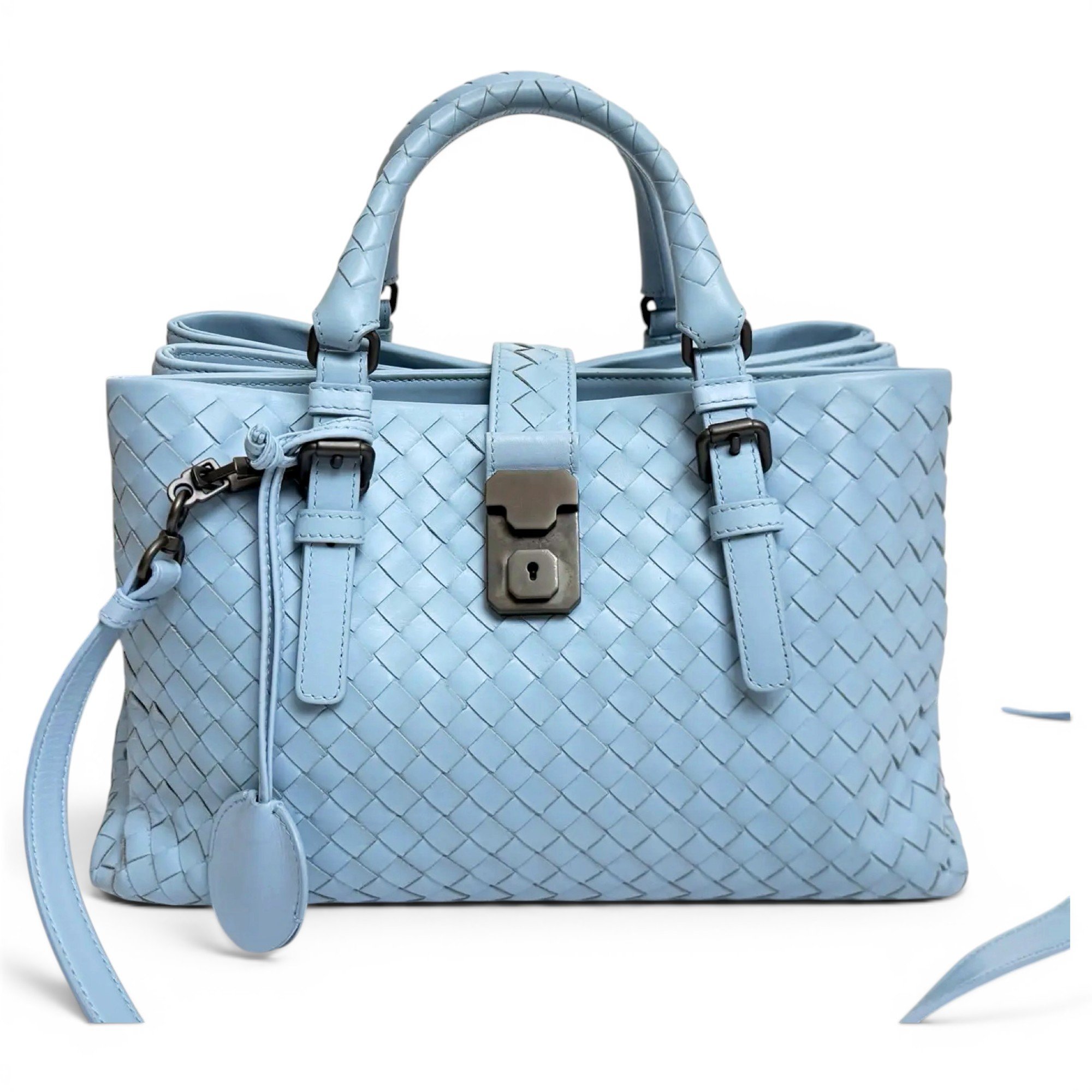 Bottega Veneta Roma leather handbag
