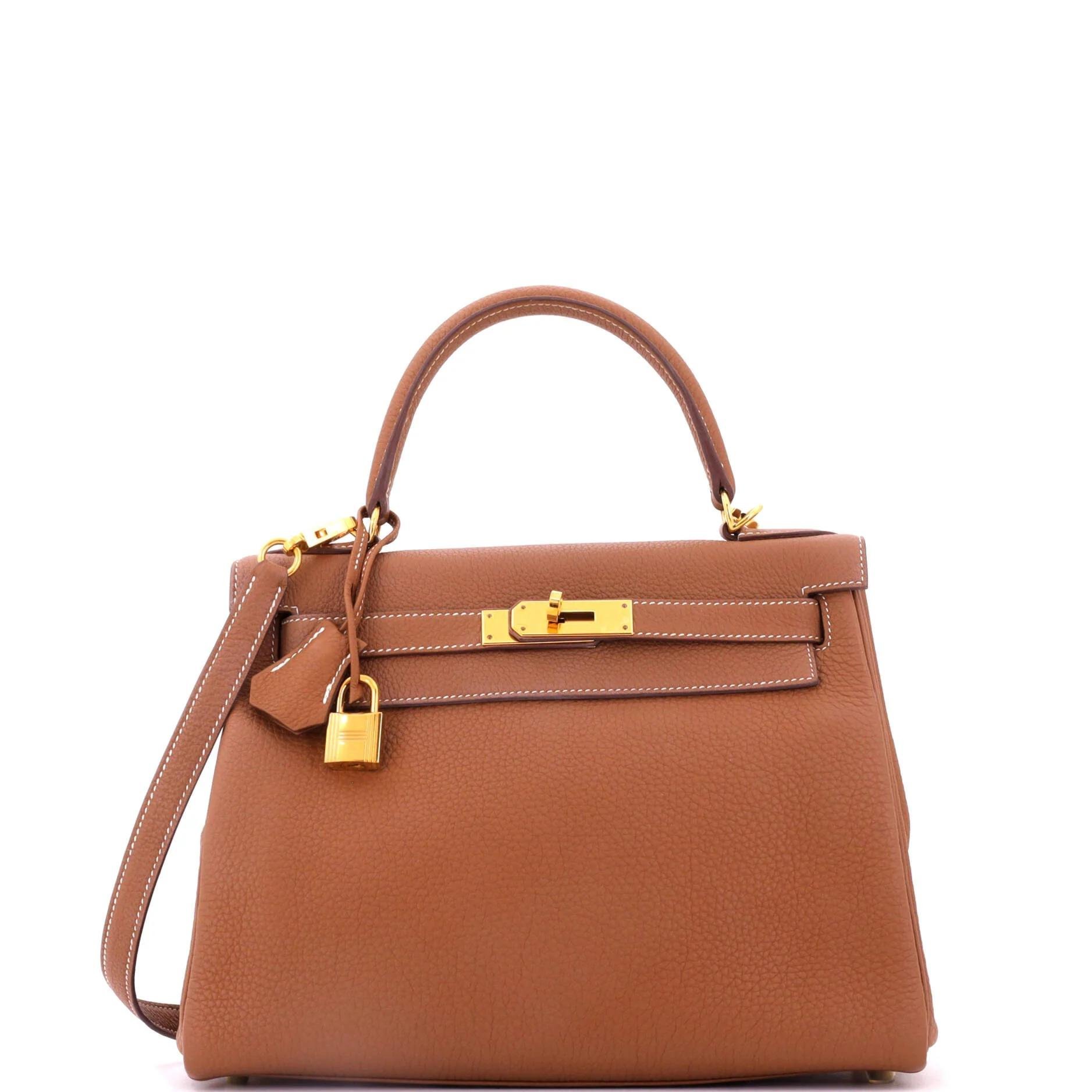 Kelly 28 leather crossbody bag