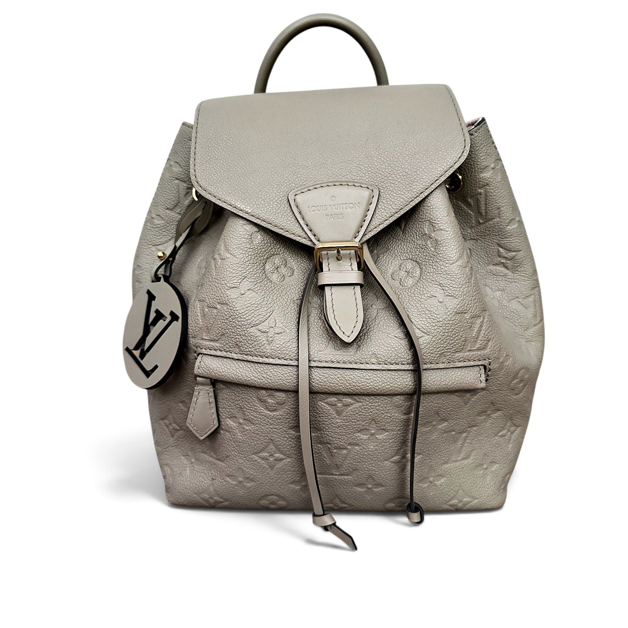 Montsouris leather backpack