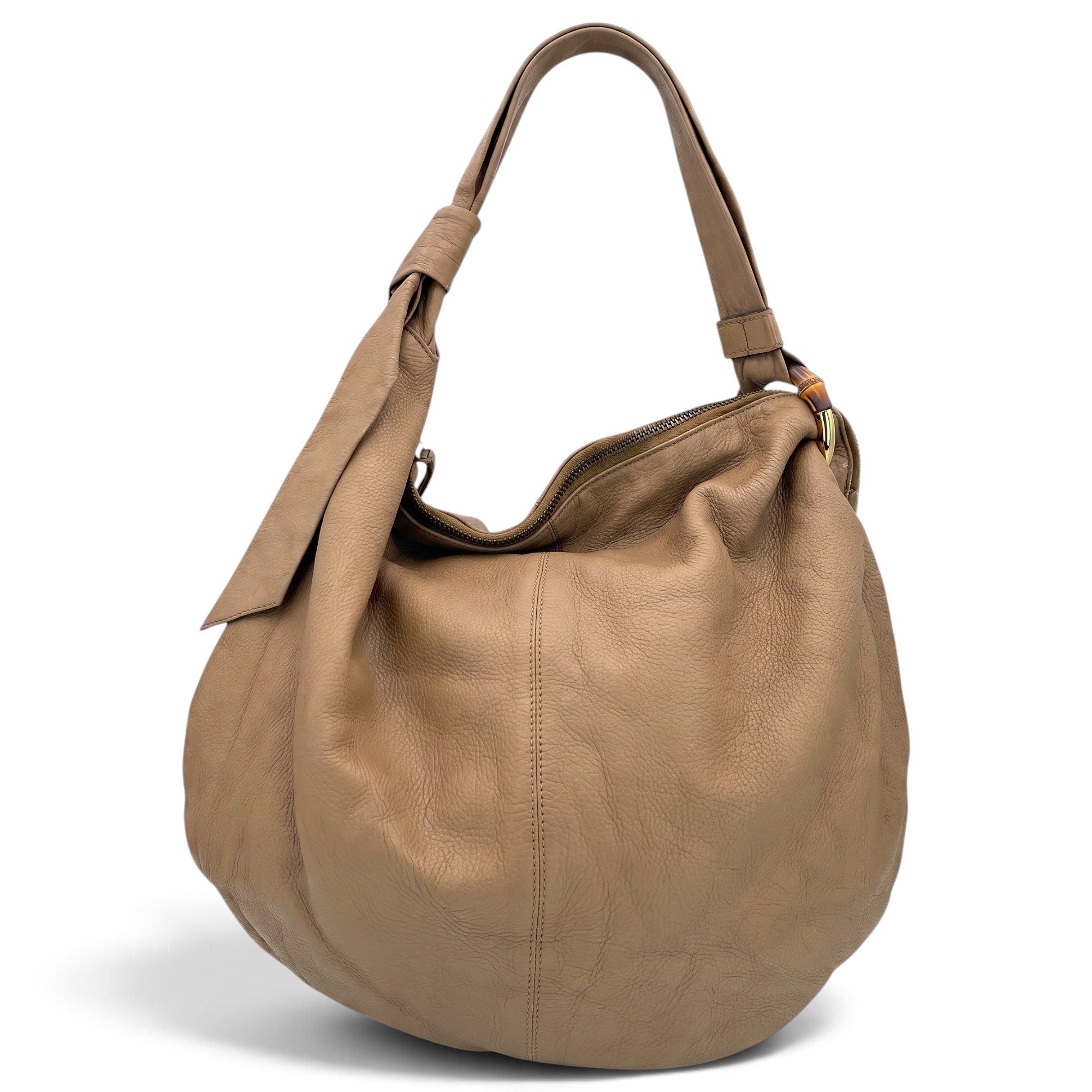 Leather handbag