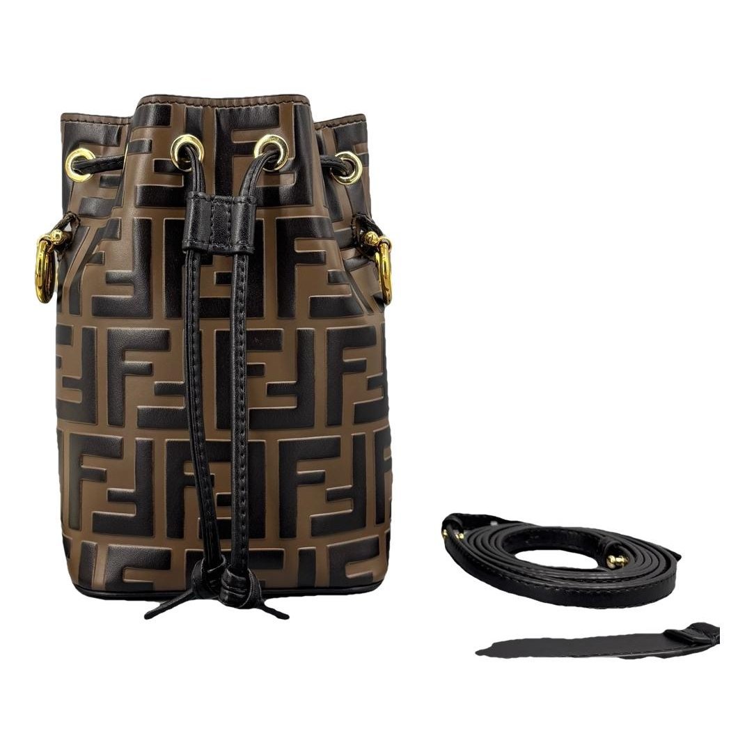 Mon Trésor leather handbag