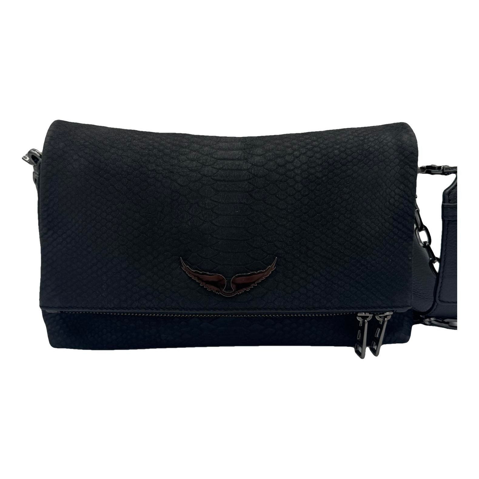 Leather crossbody bag
