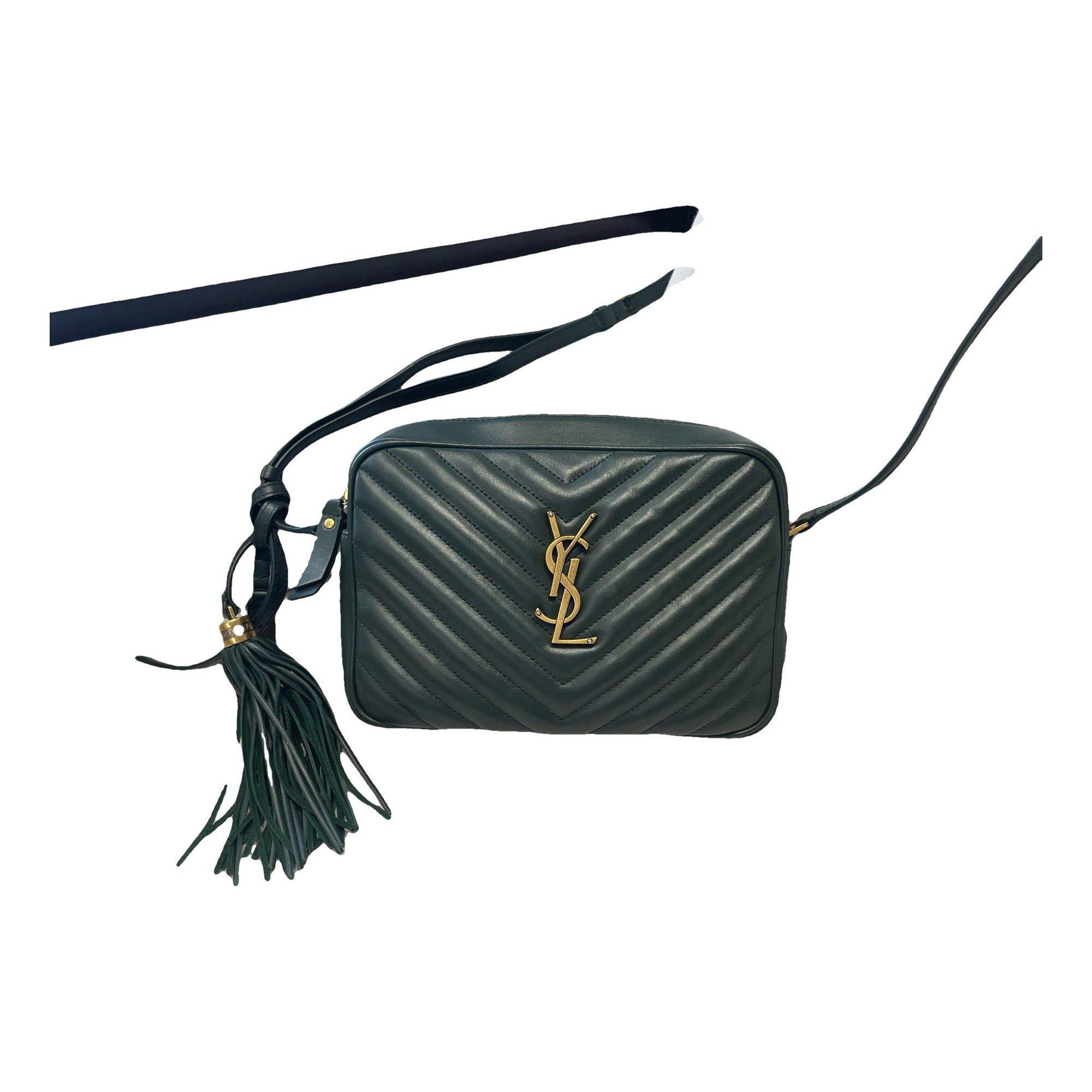 Camera Lou leather handbag