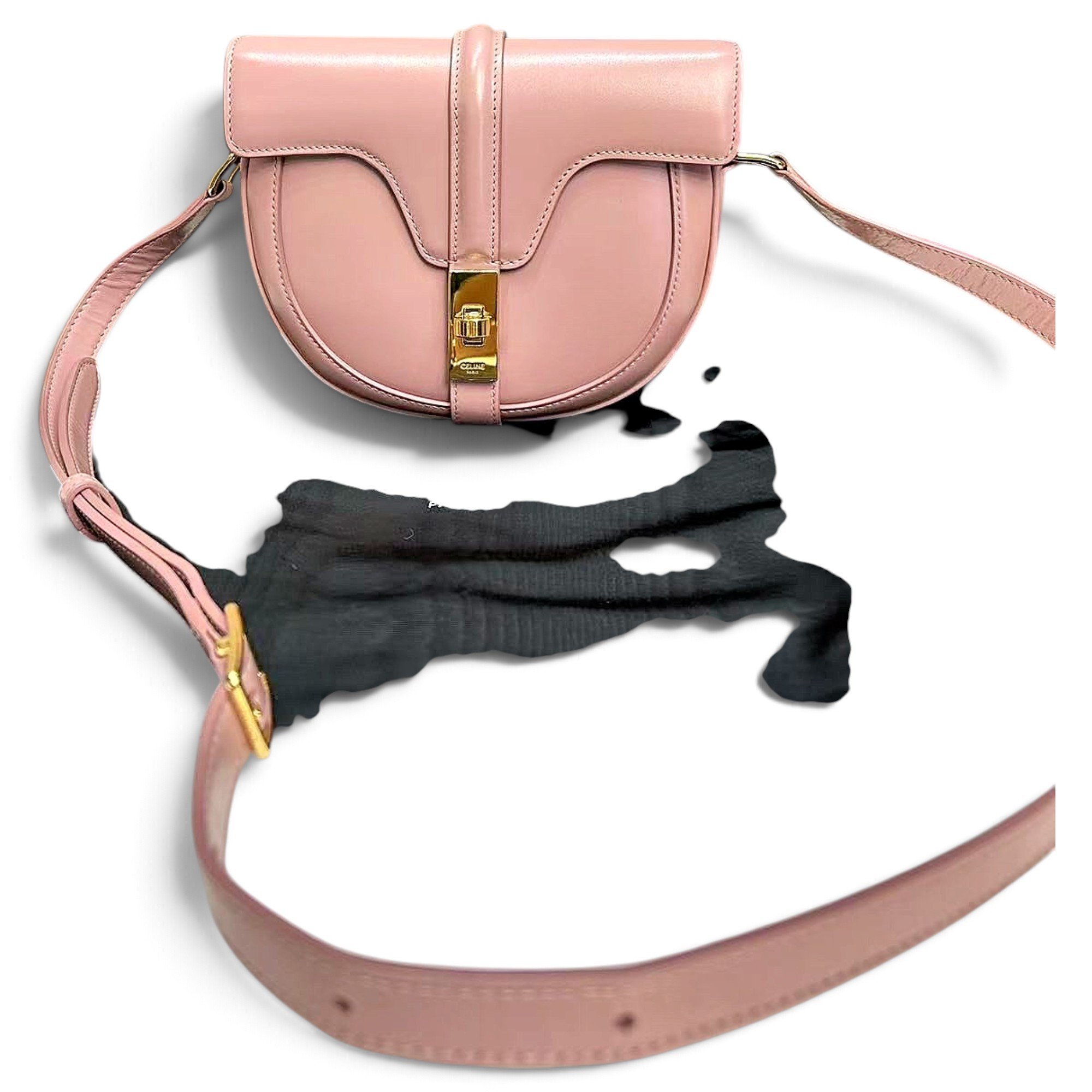 SAC 16 BESACE leather handbag