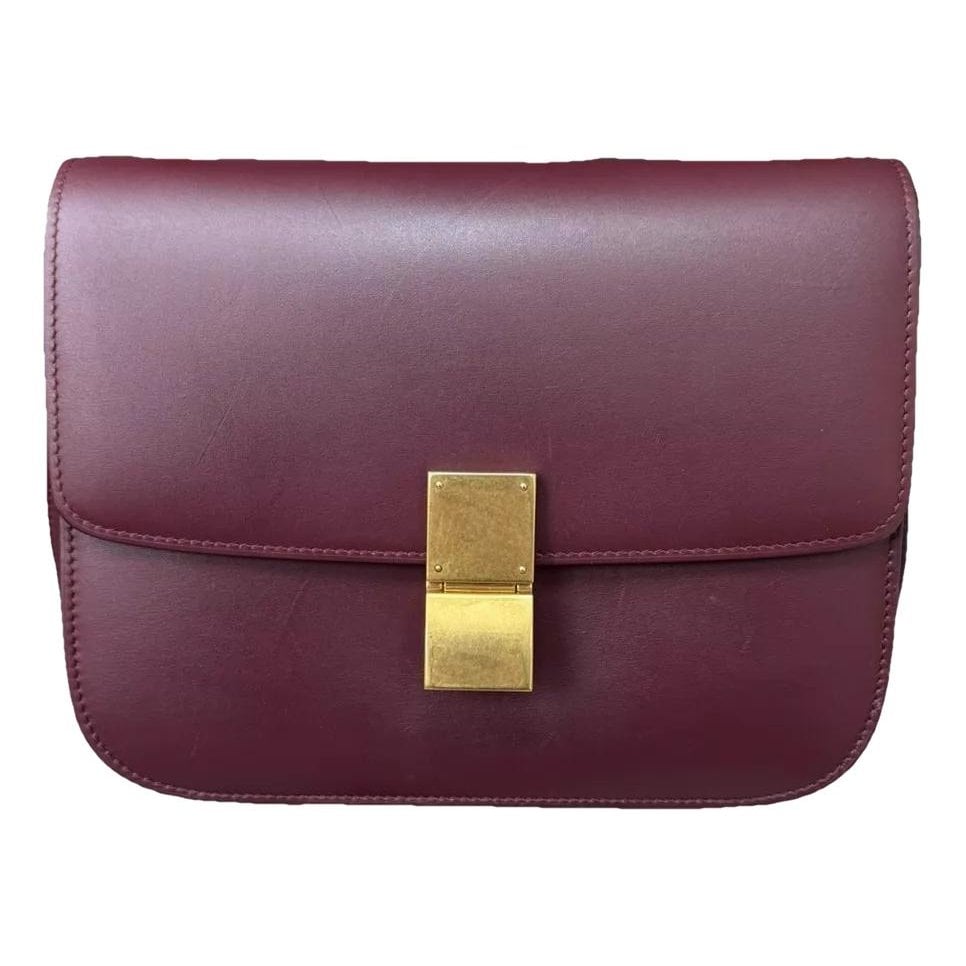 Classic leather handbag