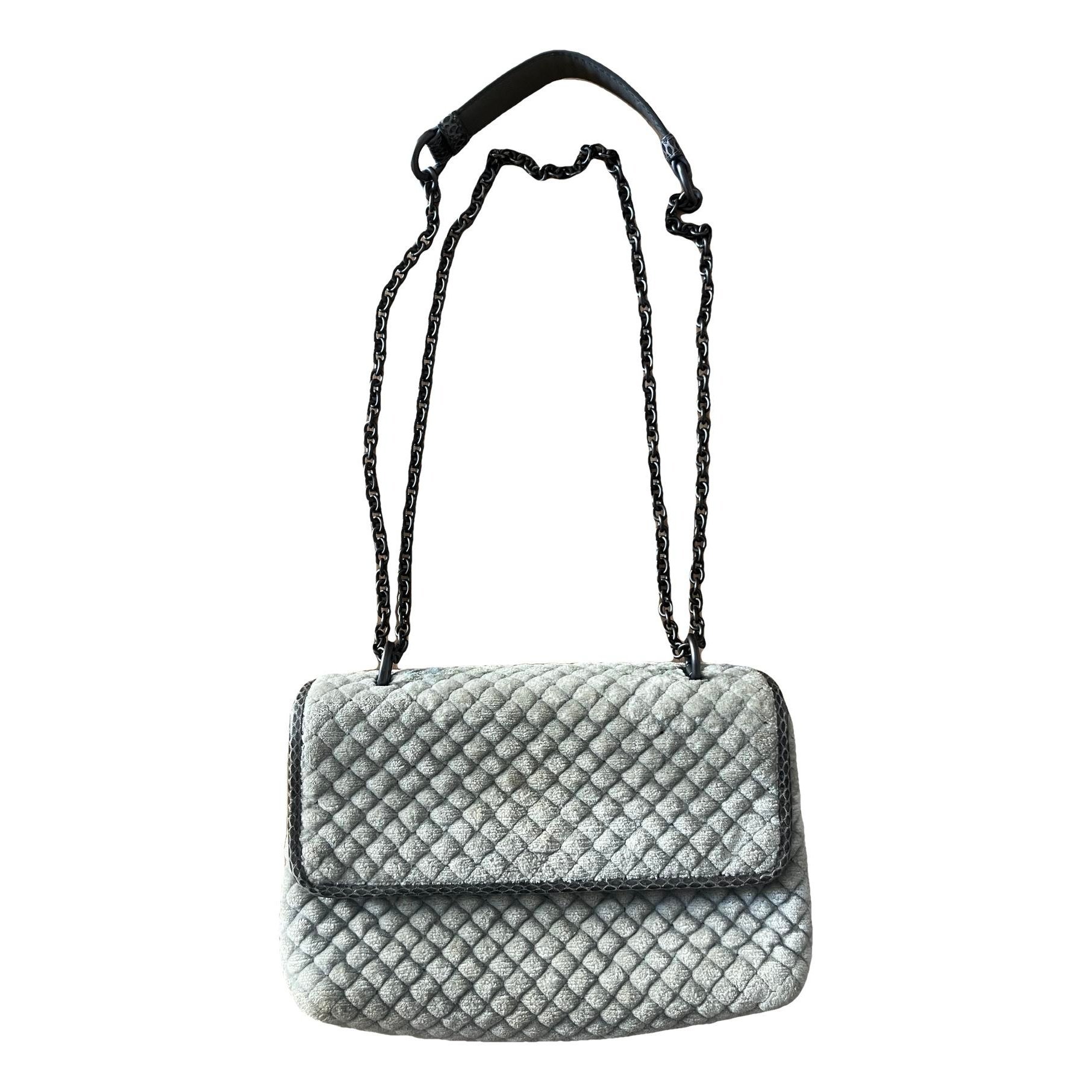 Bottega Veneta Olimpia velvet crossbody bag