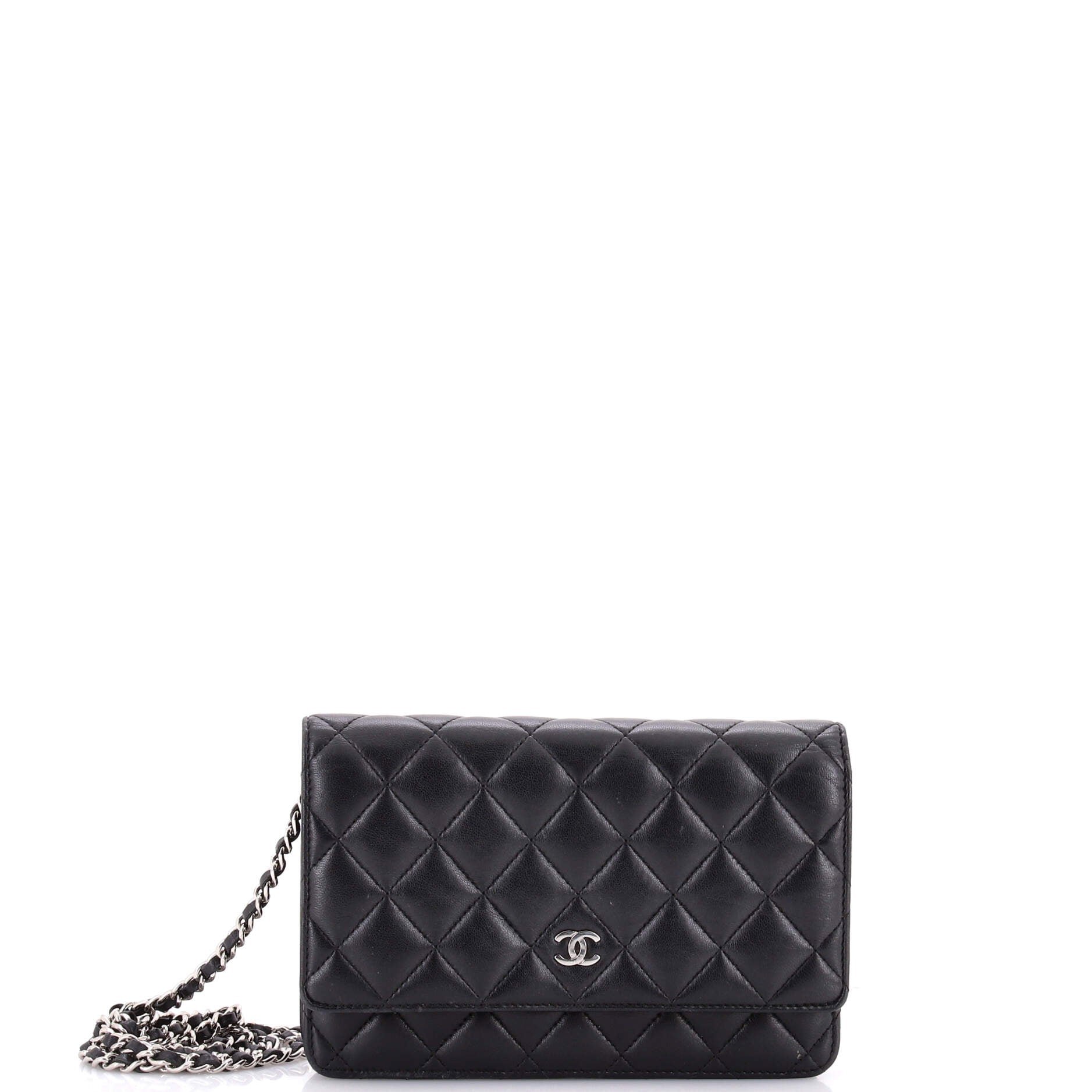 Wallet on Chain Quilted Lambskin Mini