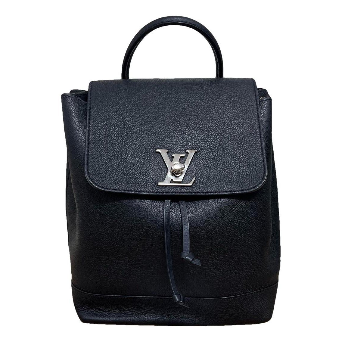 Lockme Bucket leather handbag