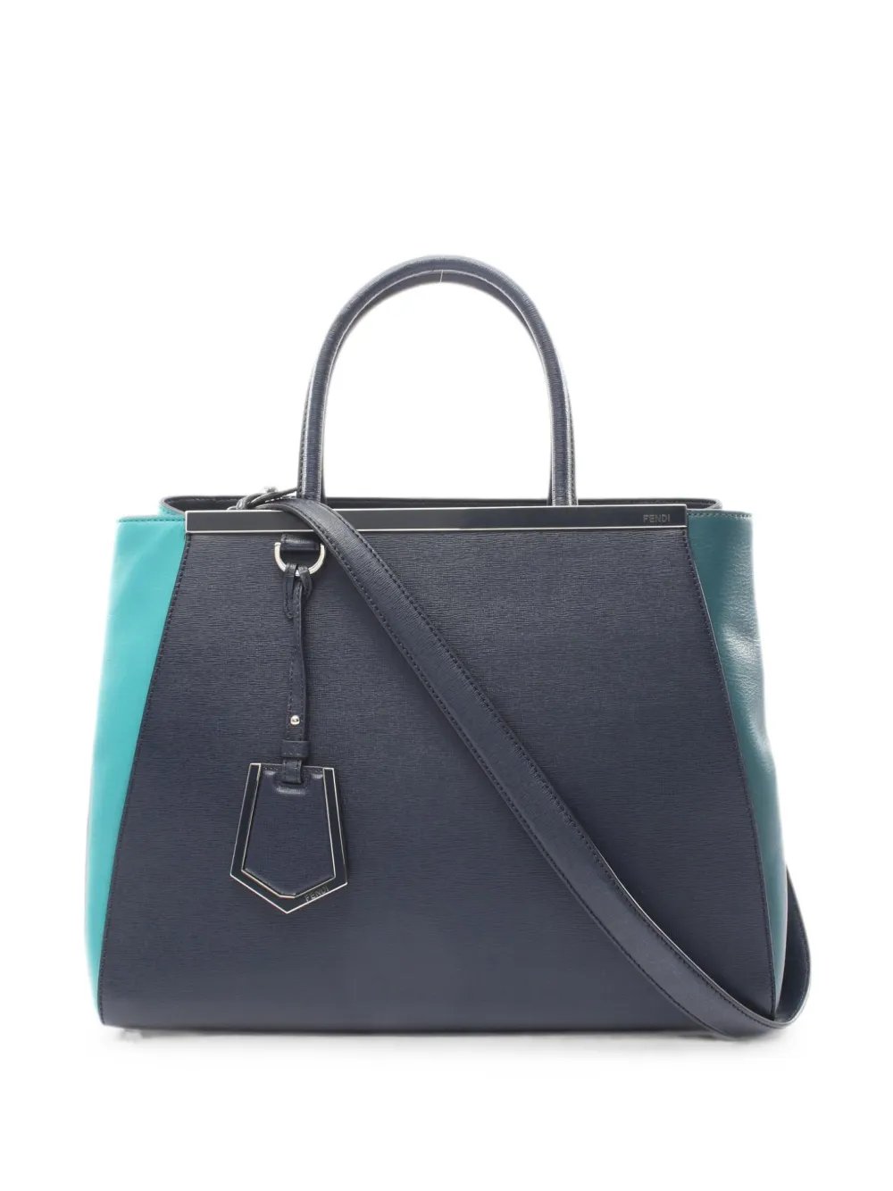 Fendi 2000s 2JOURS leather handbag