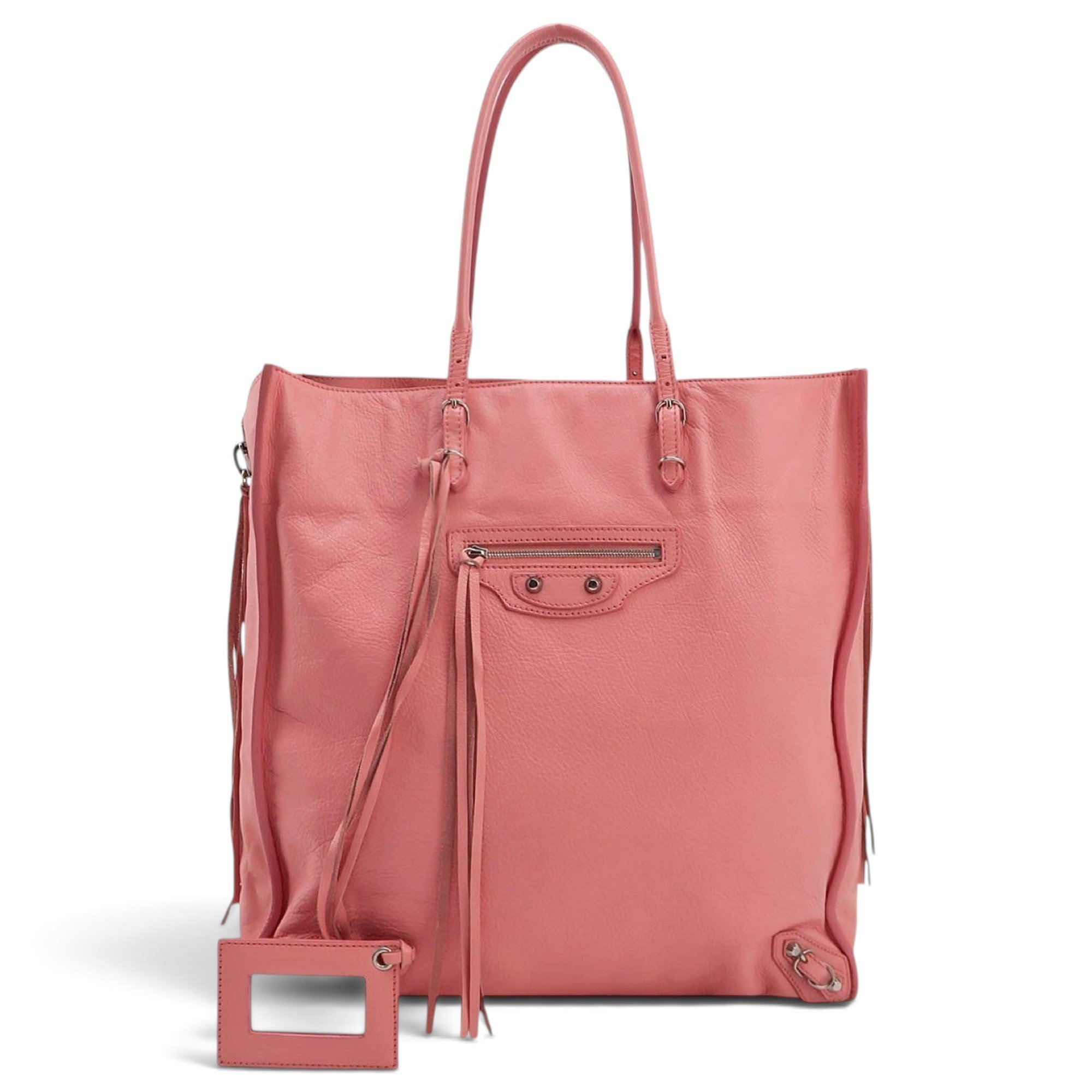 Papier leather tote