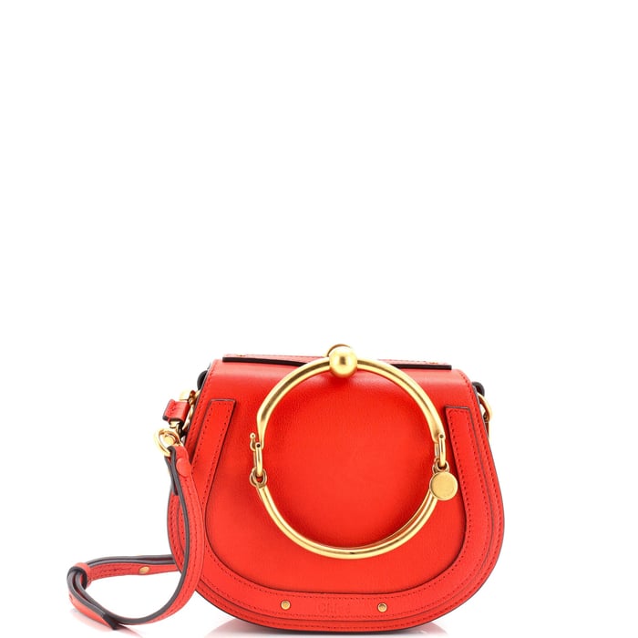 Chloe Nile Crossbody Bag Leather Small