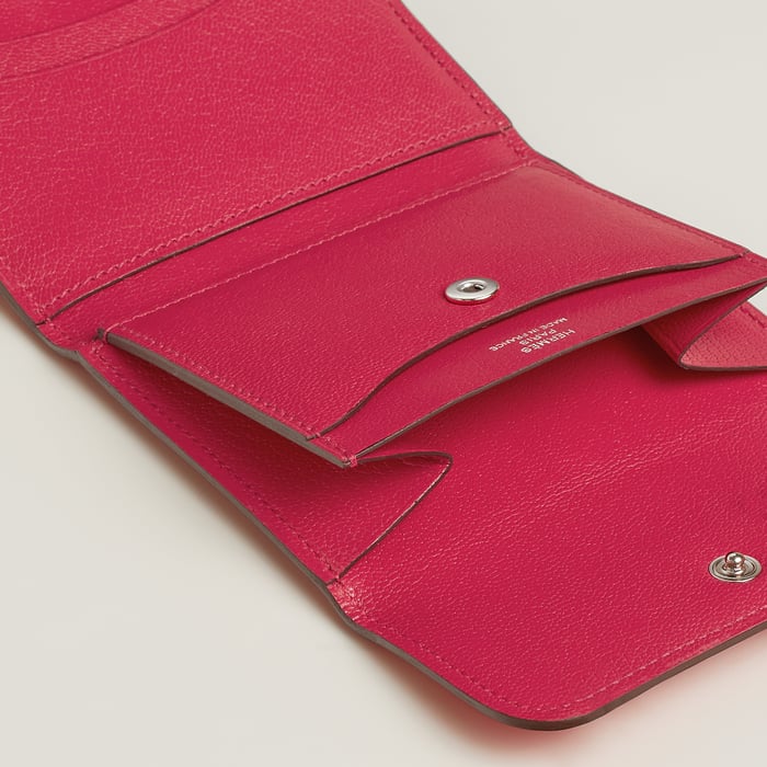 Rose Extrême Iliade Compact Card Holder