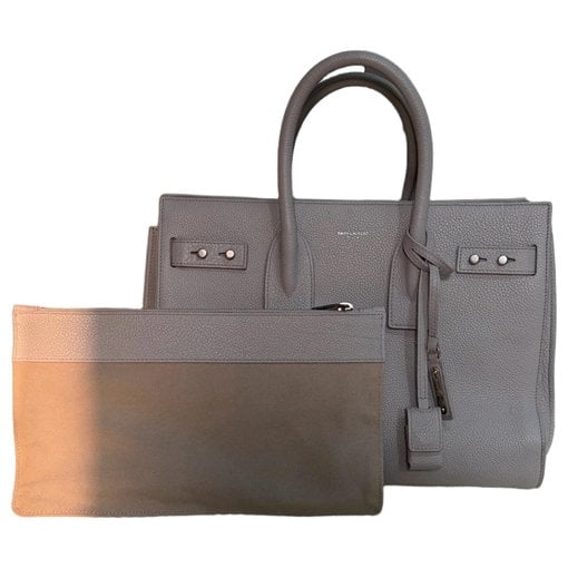 Sac de Jour leather tote