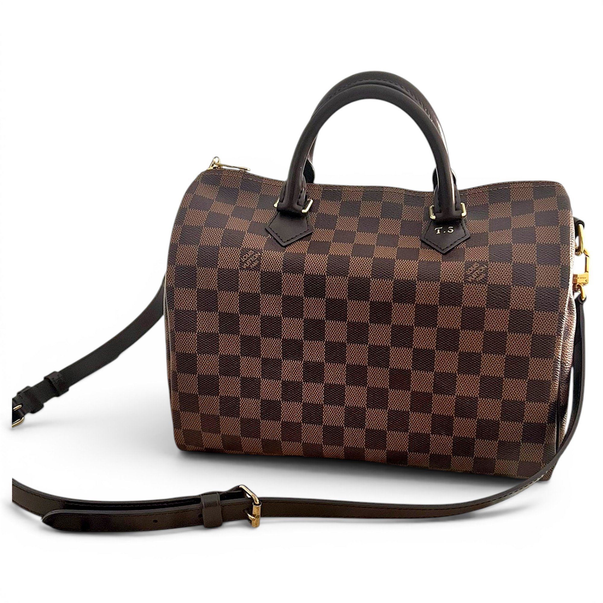 Speedy Bandoulière leather handbag