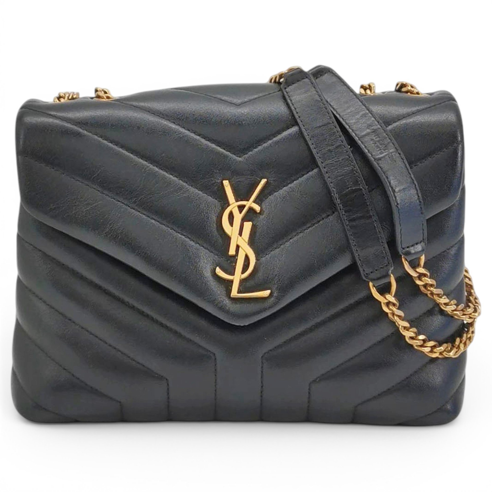 Loulou leather crossbody bag