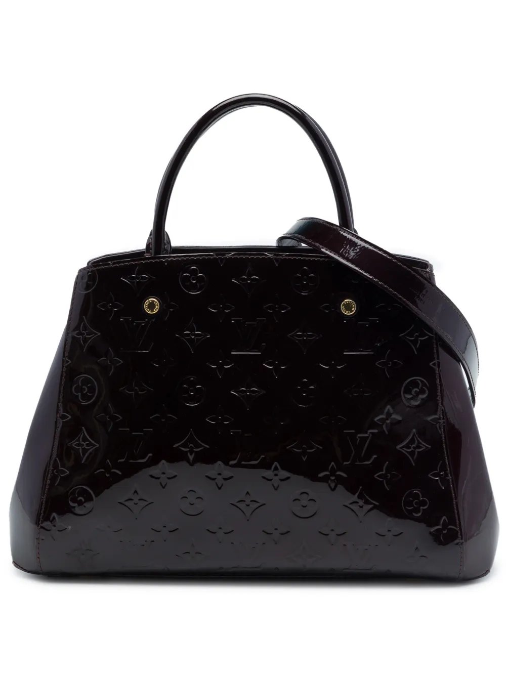 2015 Monogram Vernis Montaigne MM satchel